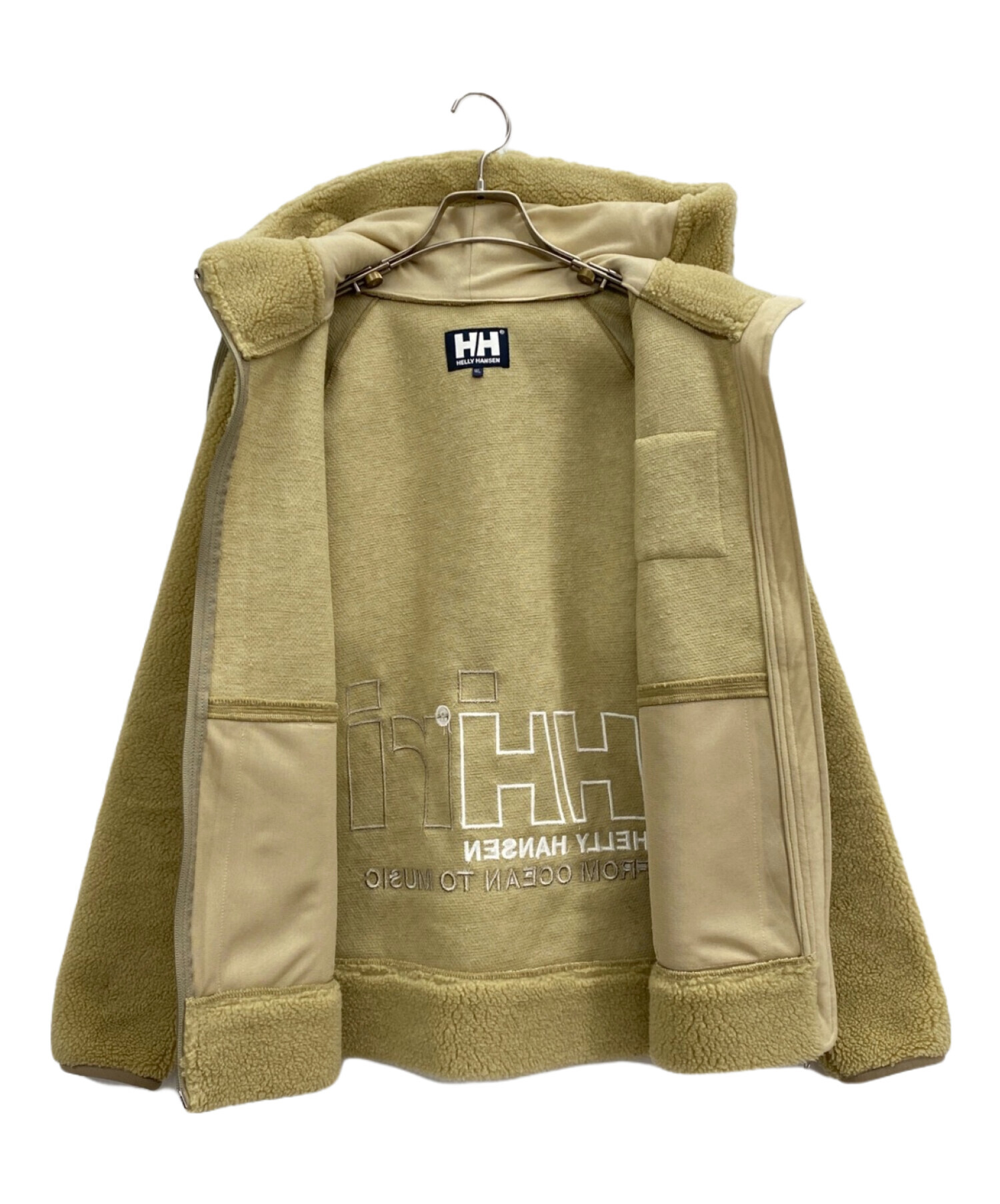 中古・古着通販】HELLY HANSEN (ヘリーハンセン) フリースジャケット カーキ サイズ:L｜ブランド・古着通販 トレファク公式【TREFAC  FASHION】スマホサイト