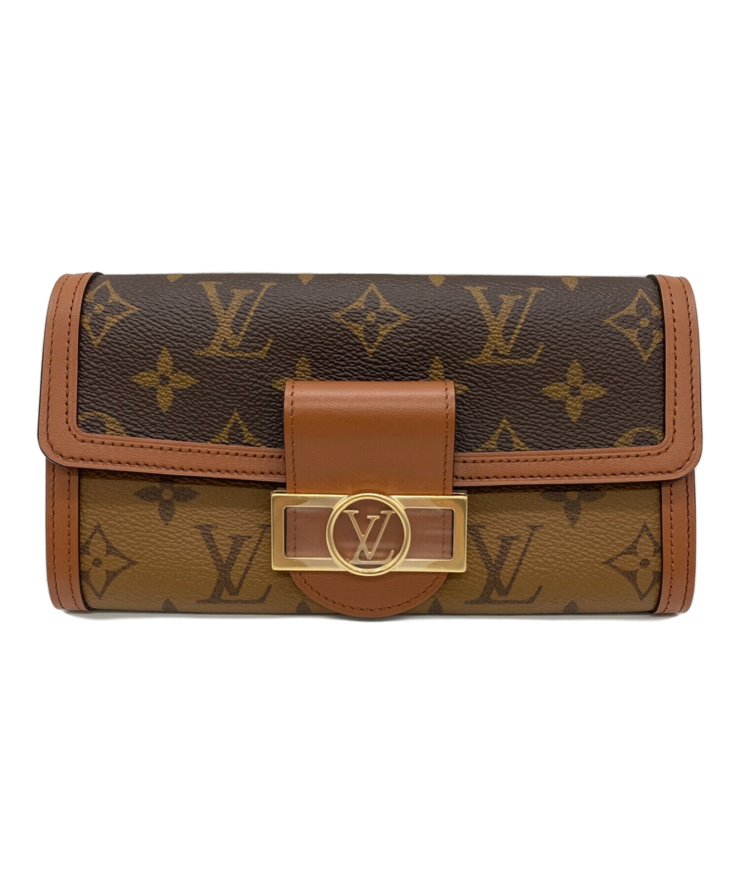 中古・古着通販】LOUIS VUITTON (ルイ ヴィトン) 長財布 ブラウン｜ブランド・古着通販 トレファク公式【TREFAC  FASHION】スマホサイト