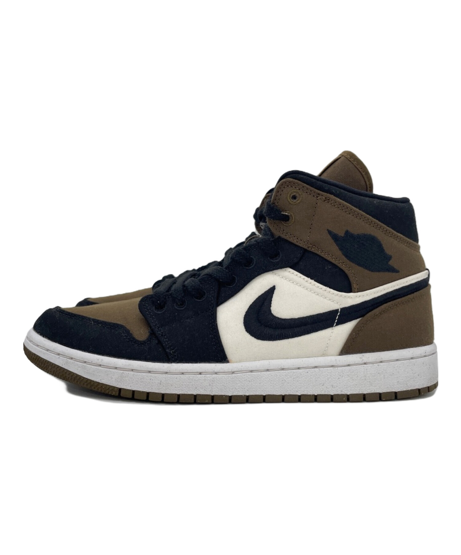 中古・古着通販】NIKE (ナイキ) WMNS AIR JORDAN 1 MID SE（ウィメンズ エア ジョーダン 1 ミッド  シーズナルエディション） ブラウン サイズ:27.5｜ブランド・古着通販 トレファク公式【TREFAC FASHION】スマホサイト