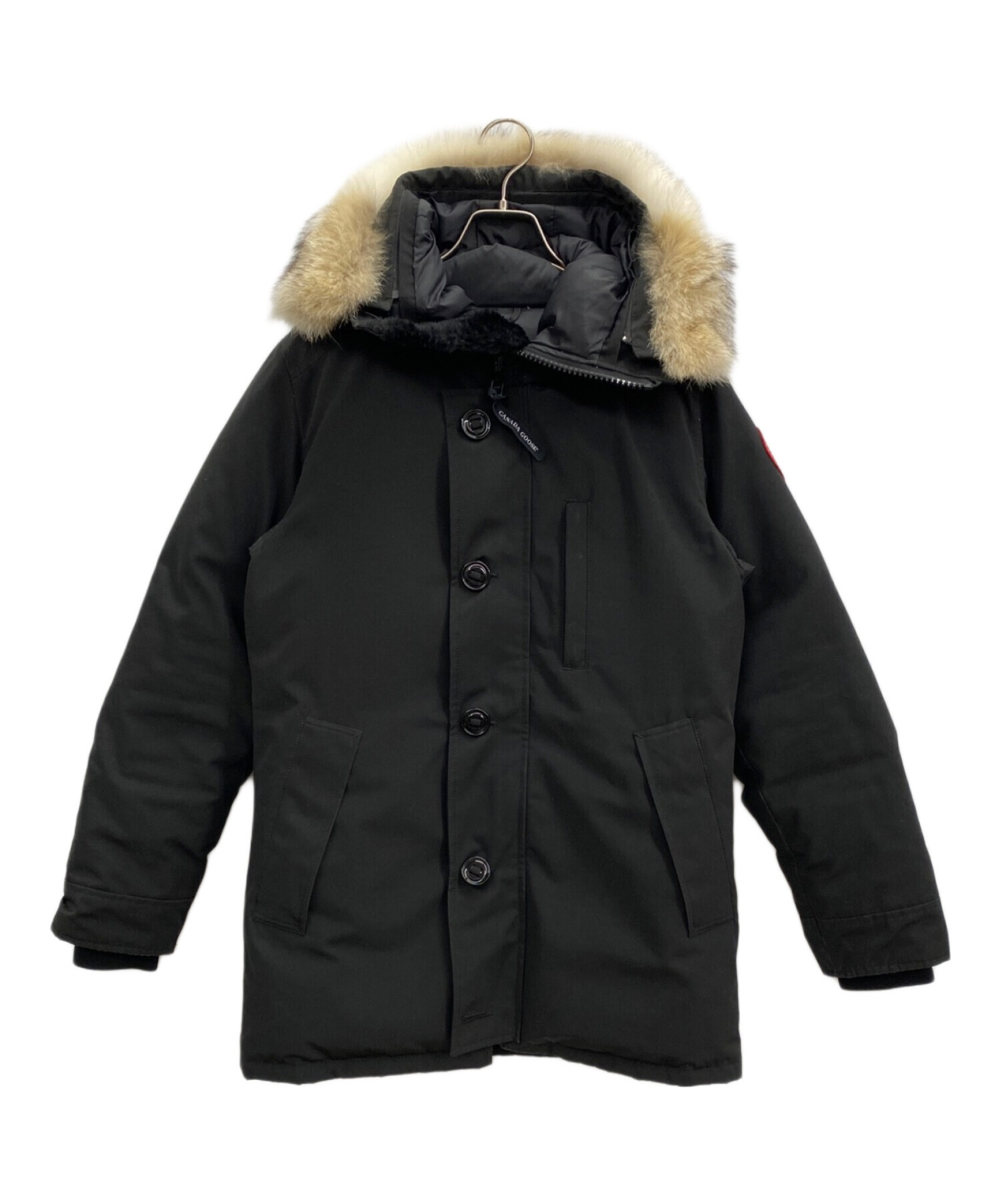 中古・古着通販】CANADA GOOSE (カナダグース) JASPER PARKA（ジャスパーパーカー） ブラック サイズ:S｜ブランド・古着通販  トレファク公式【TREFAC FASHION】スマホサイト