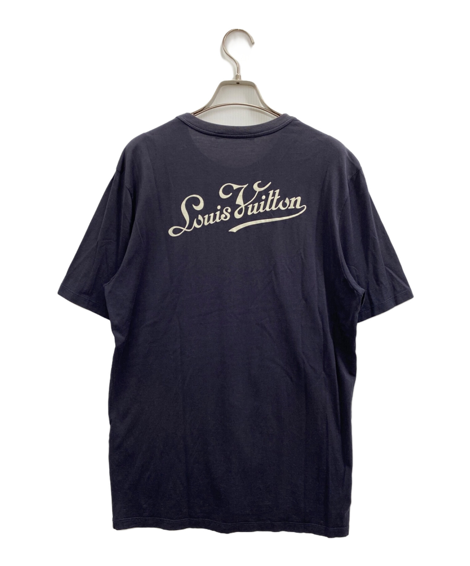 LOUIS VUITTON (ルイ ヴィトン) Tシャツ ネイビー サイズ:M