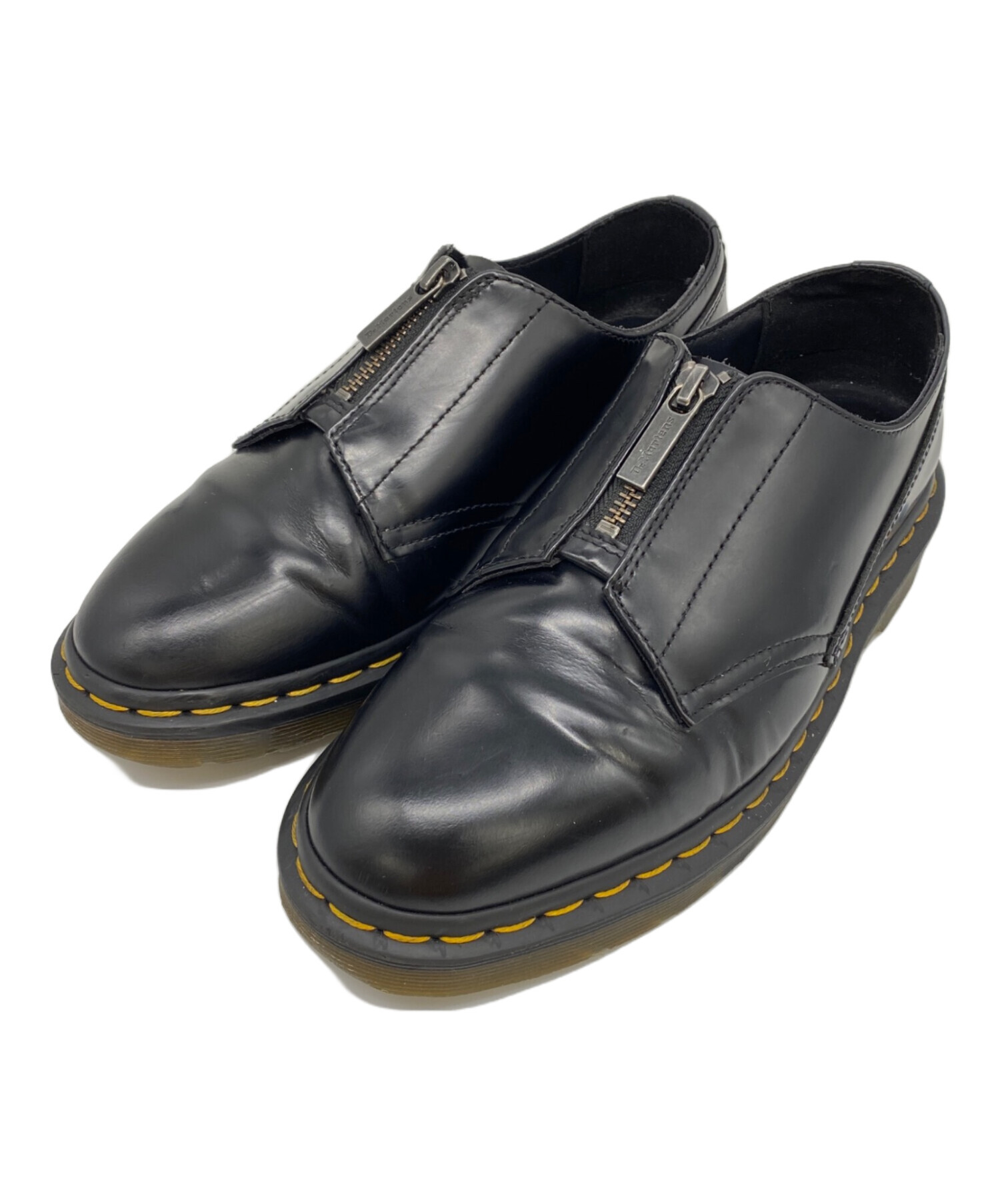 中古・古着通販】Dr.Martens (ドクターマーチン) センタージップレザーシューズ ブラック サイズ:UK5｜ブランド・古着通販  トレファク公式【TREFAC FASHION】スマホサイト