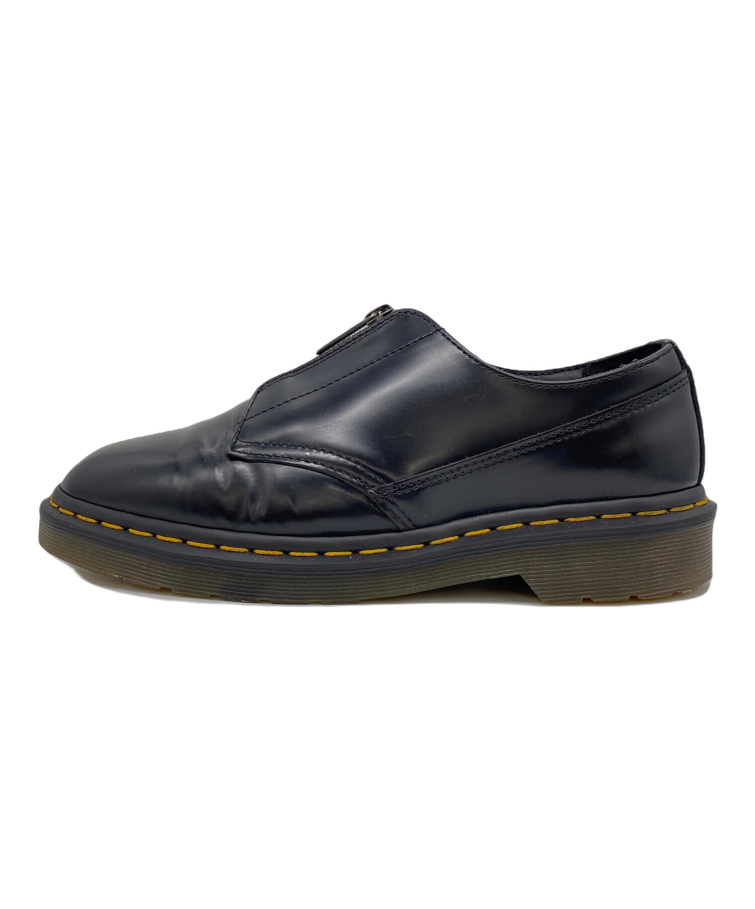 中古・古着通販】Dr.Martens (ドクターマーチン) センタージップレザーシューズ ブラック サイズ:UK5｜ブランド・古着通販  トレファク公式【TREFAC FASHION】スマホサイト