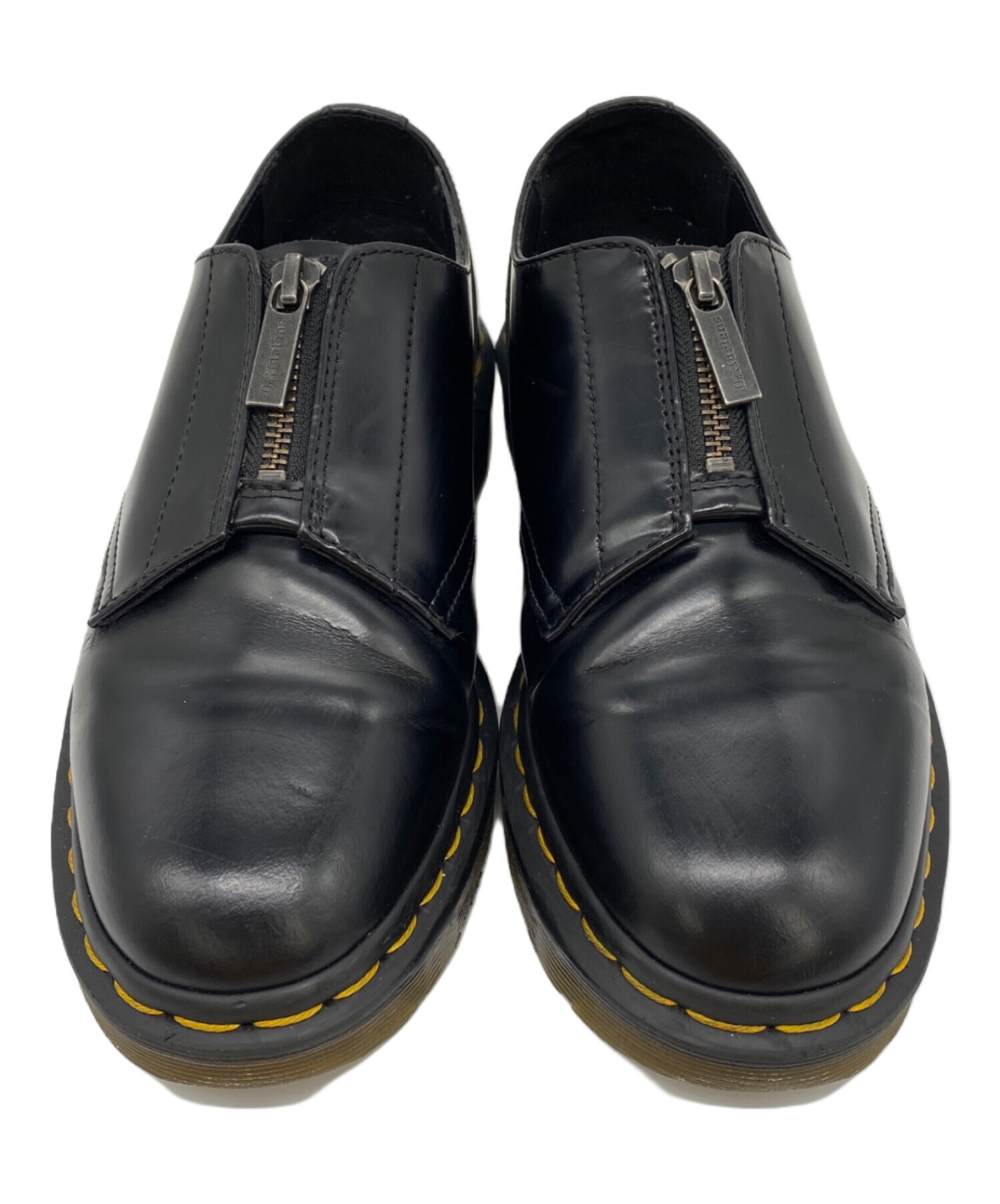 中古・古着通販】Dr.Martens (ドクターマーチン) センタージップレザーシューズ ブラック サイズ:UK5｜ブランド・古着通販  トレファク公式【TREFAC FASHION】スマホサイト