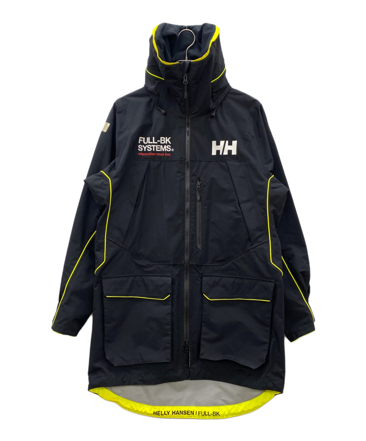 中古・古着通販】HELLY HANSEN (ヘリーハンセン) FULL-BK (フルビーケー) セーリングジャケット ブラック  サイズ:L｜ブランド・古着通販 トレファク公式【TREFAC FASHION】スマホサイト