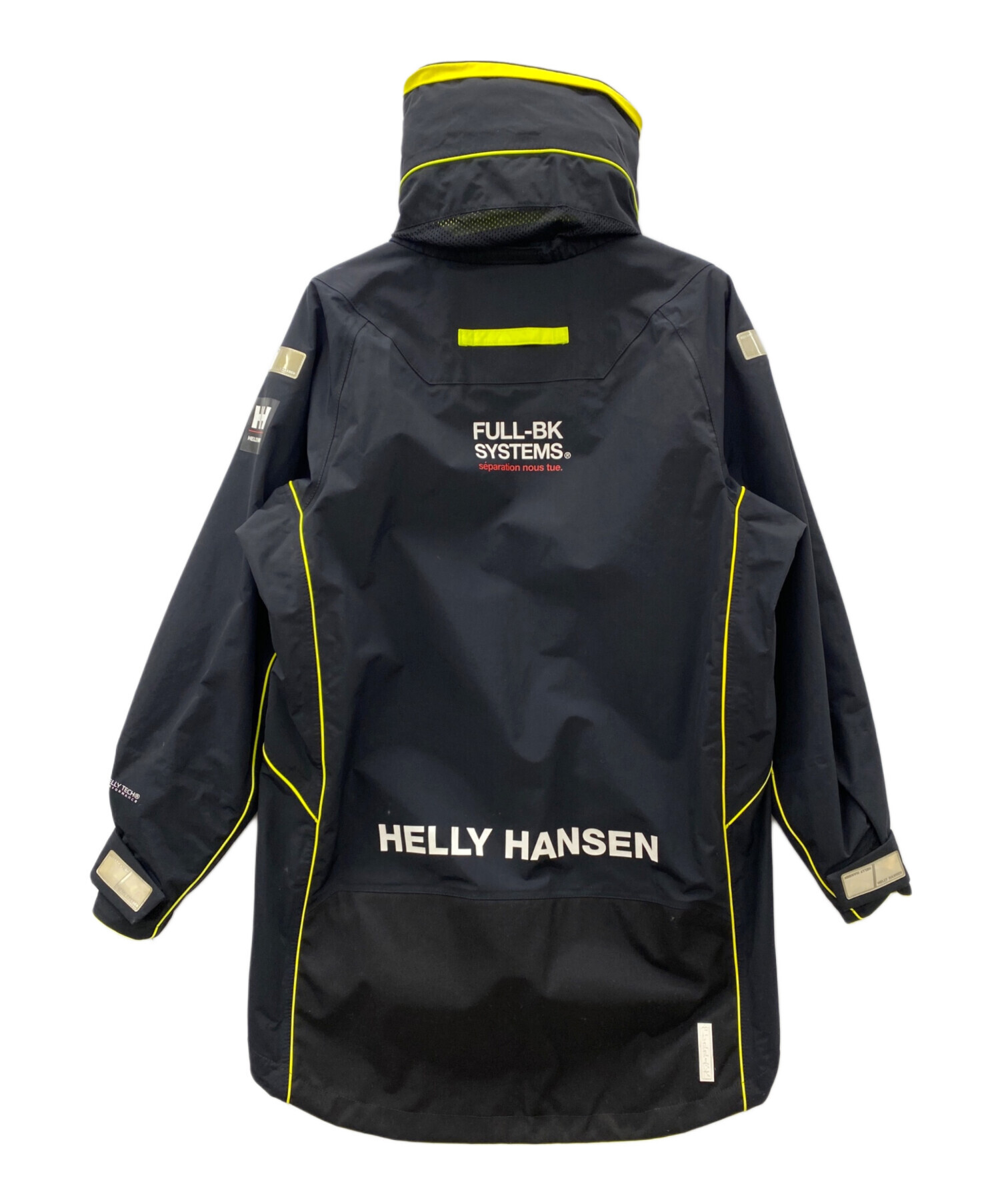 中古・古着通販】HELLY HANSEN (ヘリーハンセン) FULL-BK (フルビーケー) セーリングジャケット ブラック  サイズ:L｜ブランド・古着通販 トレファク公式【TREFAC FASHION】スマホサイト