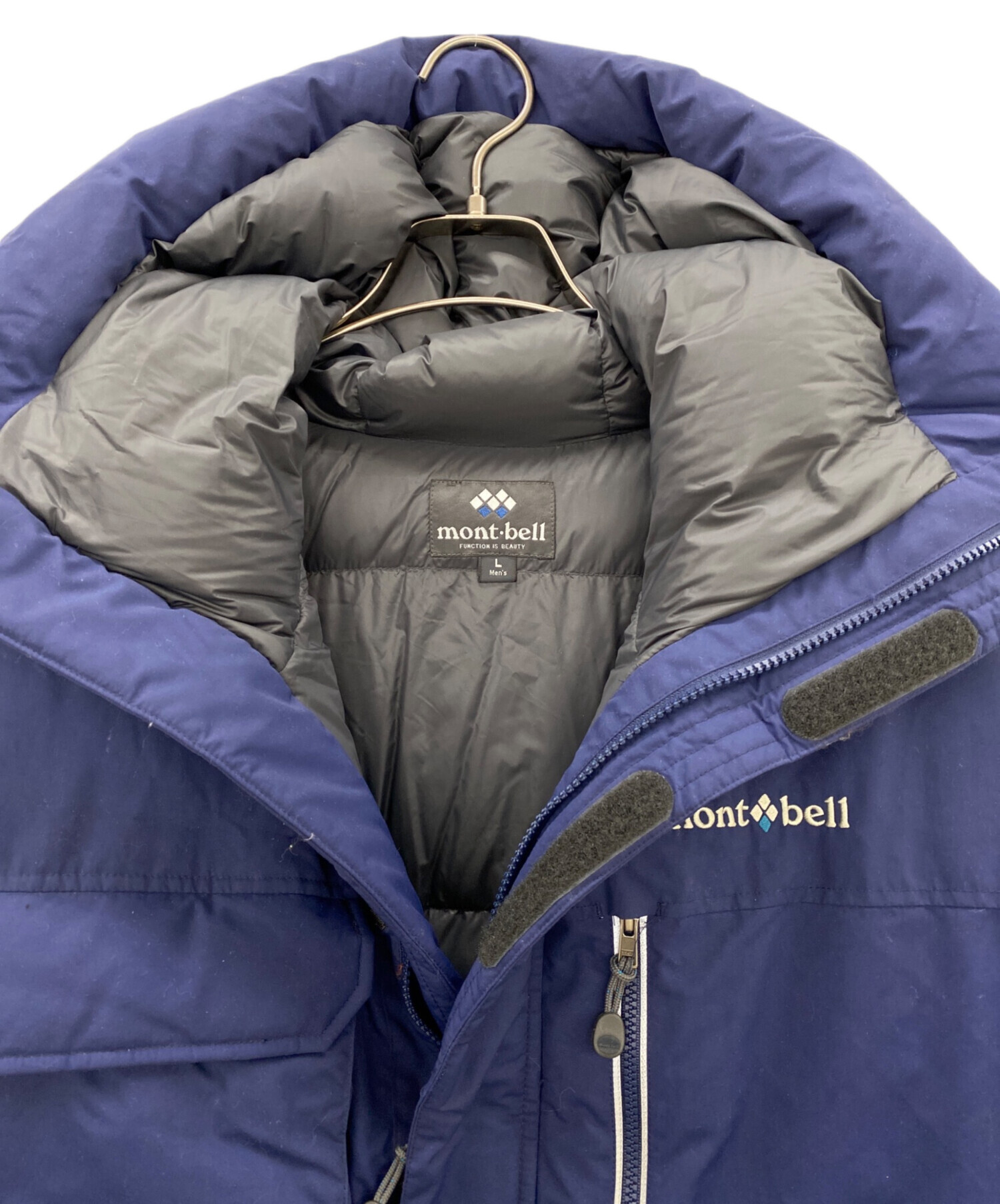 中古・古着通販】mont-bell (モンベル) Polar Down Parka（ポーラーダウン パーカ） ネイビー サイズ:L｜ブランド・古着通販  トレファク公式【TREFAC FASHION】スマホサイト