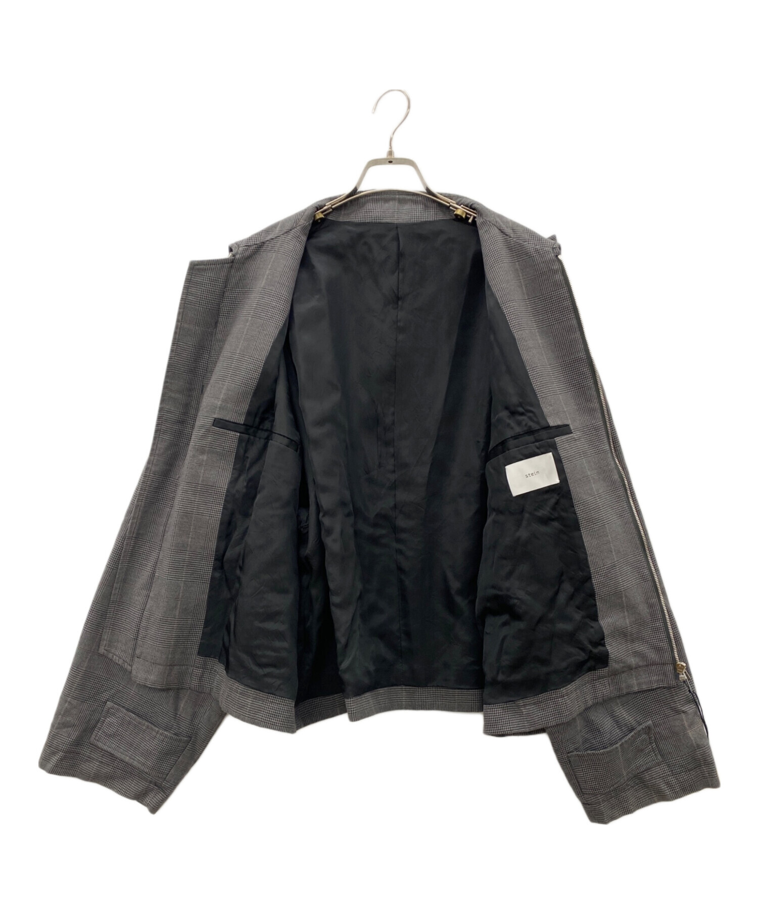 stein (シュタイン) OVER SLEEVE ZIP JACKET（オーバースリーブジップジャケット） グレー サイズ:S