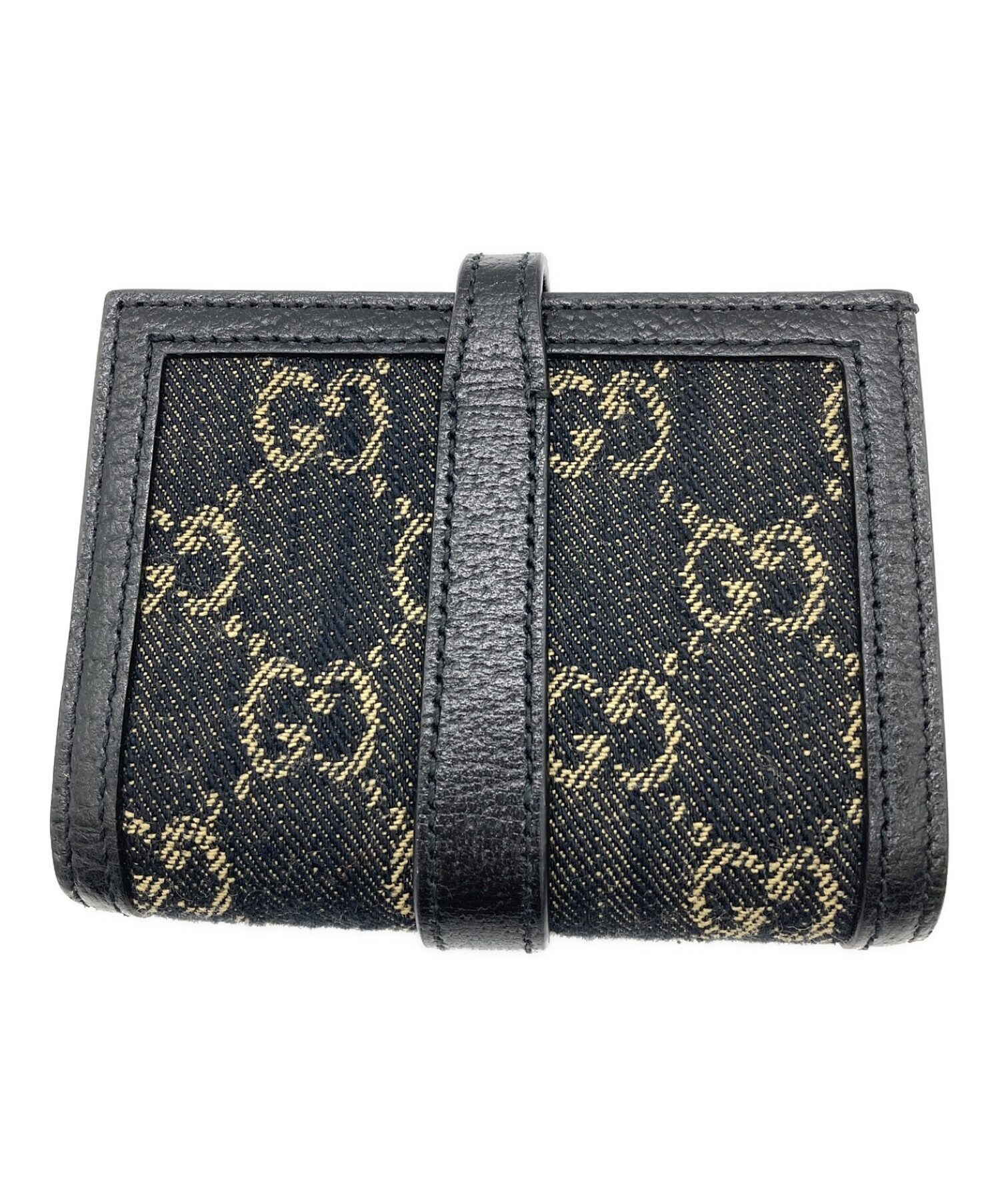 中古・古着通販】GUCCI (グッチ) コンパクトウォレット インディゴ｜ブランド・古着通販 トレファク公式【TREFAC FASHION】スマホサイト