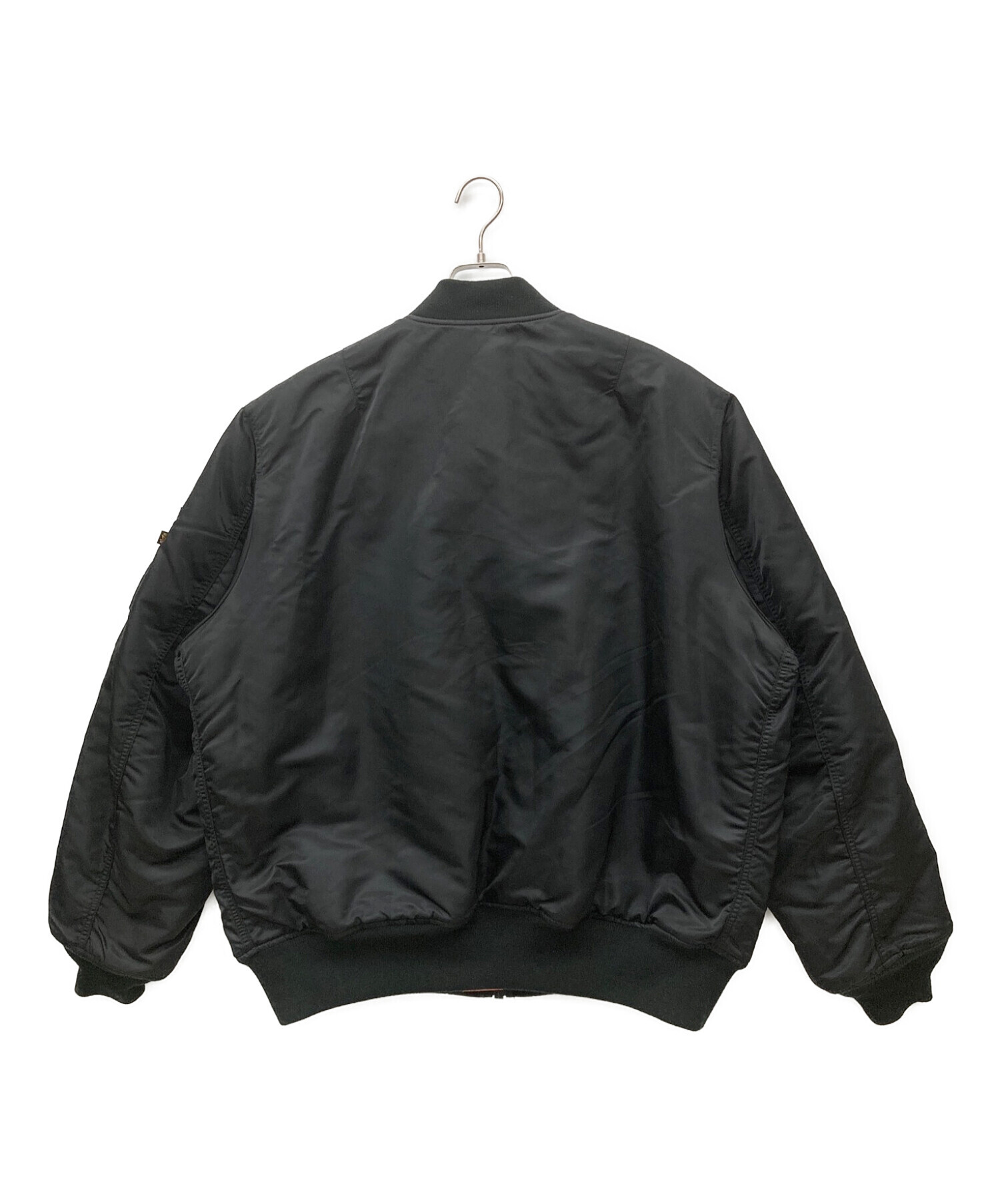 ALPHA (アルファ) MA-1ジャケット ブラック サイズ:4L