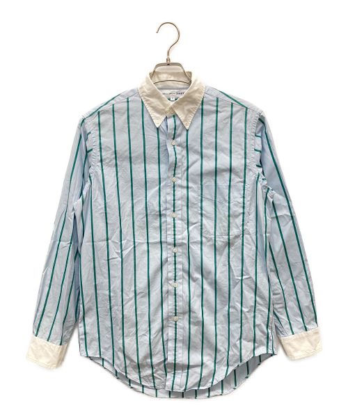 【中古・古着通販】COMME des GARCONS SHIRT (コムデギャルソンシャツ) COMME des GARCONS ワイシャツ ブルー  サイズ:M｜ブランド・古着通販 トレファク公式【TREFAC FASHION】スマホサイト