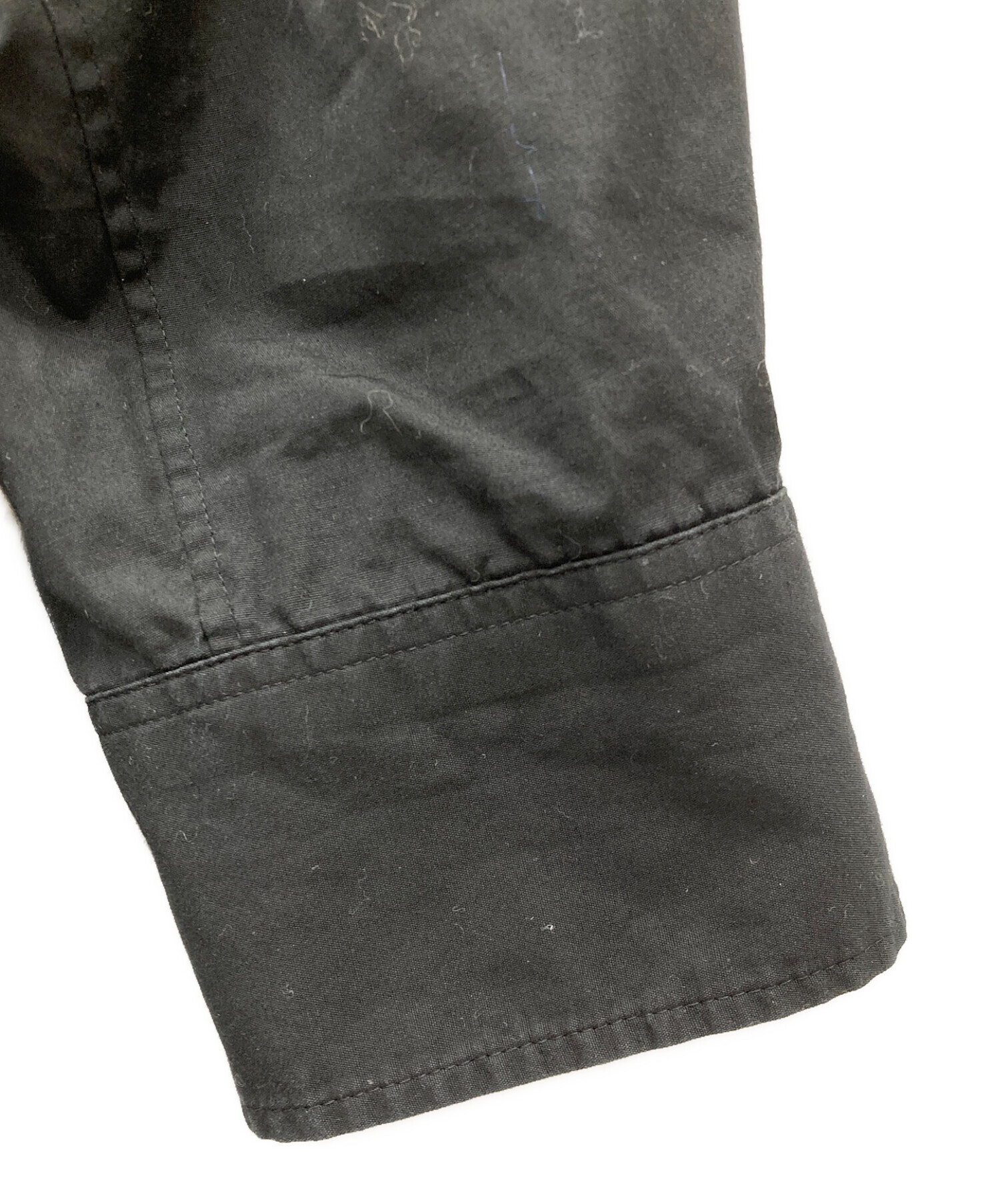 YOHJI YAMAMOTO (ヨウジヤマモト) 刺繍テーラード羽織ジャケット ブラック サイズ:L