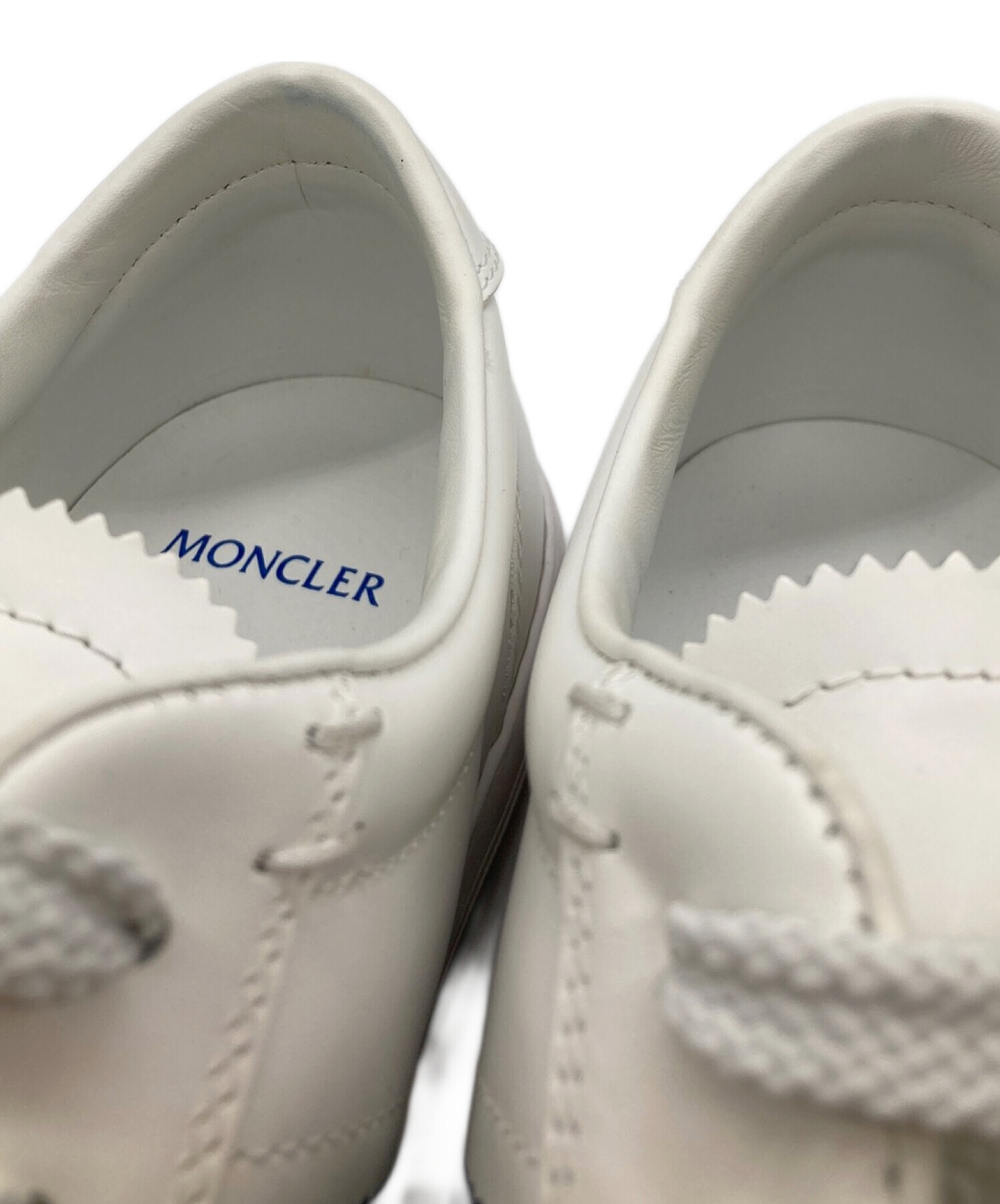 中古・古着通販】MONCLER (モンクレール) スニーカー ホワイト サイズ:SIZE 43｜ブランド・古着通販 トレファク公式【TREFAC  FASHION】スマホサイト