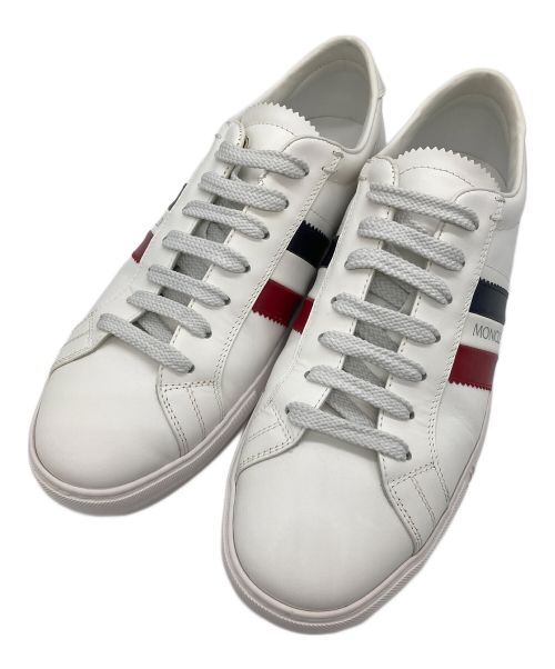 中古・古着通販】MONCLER (モンクレール) スニーカー ホワイト サイズ:SIZE 43｜ブランド・古着通販 トレファク公式【TREFAC  FASHION】スマホサイト