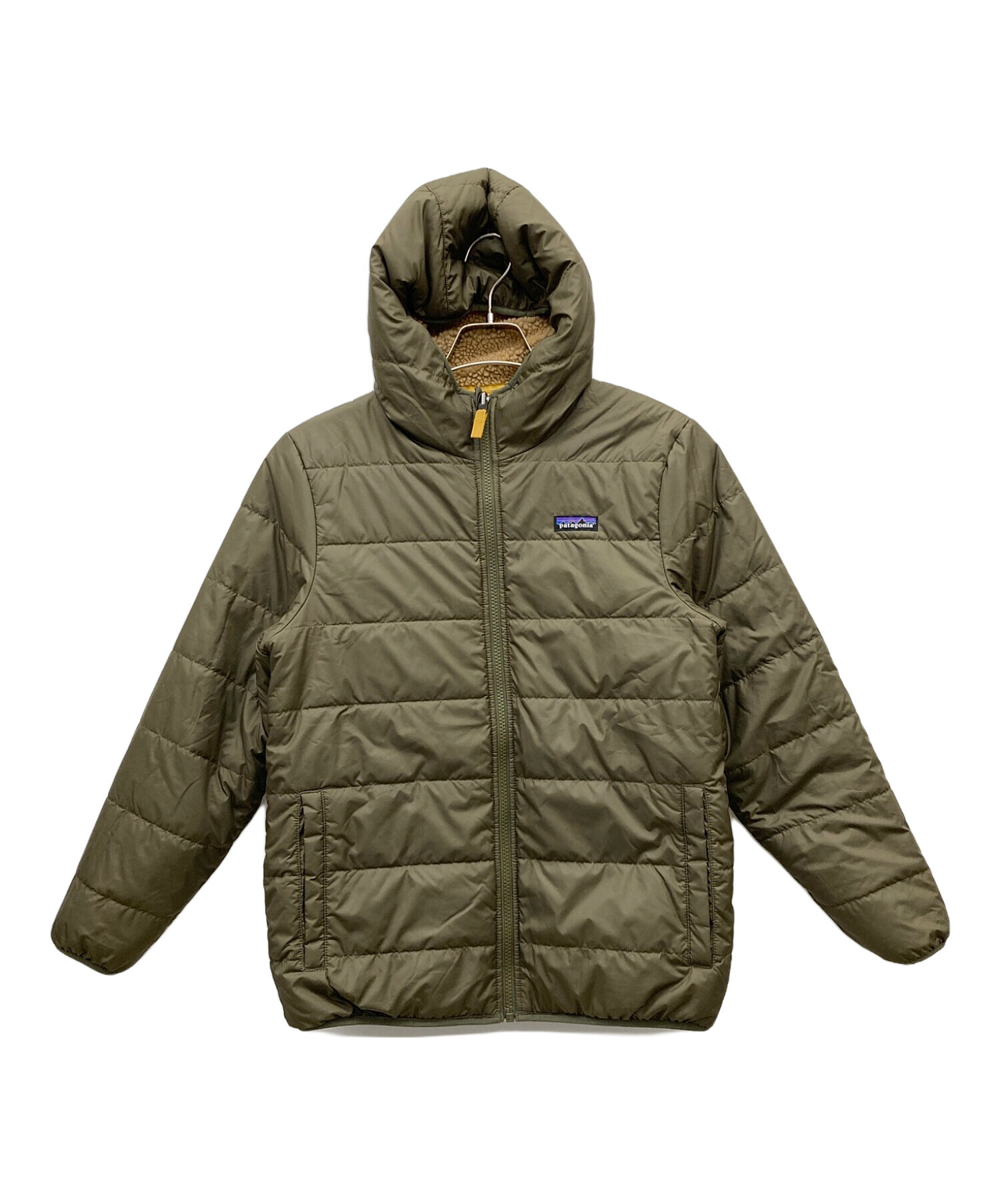 中古・古着通販】Patagonia (パタゴニア) リバーシブル・レディ・フレディ・フーディ ベージュ サイズ:XL｜ブランド・古着通販  トレファク公式【TREFAC FASHION】スマホサイト