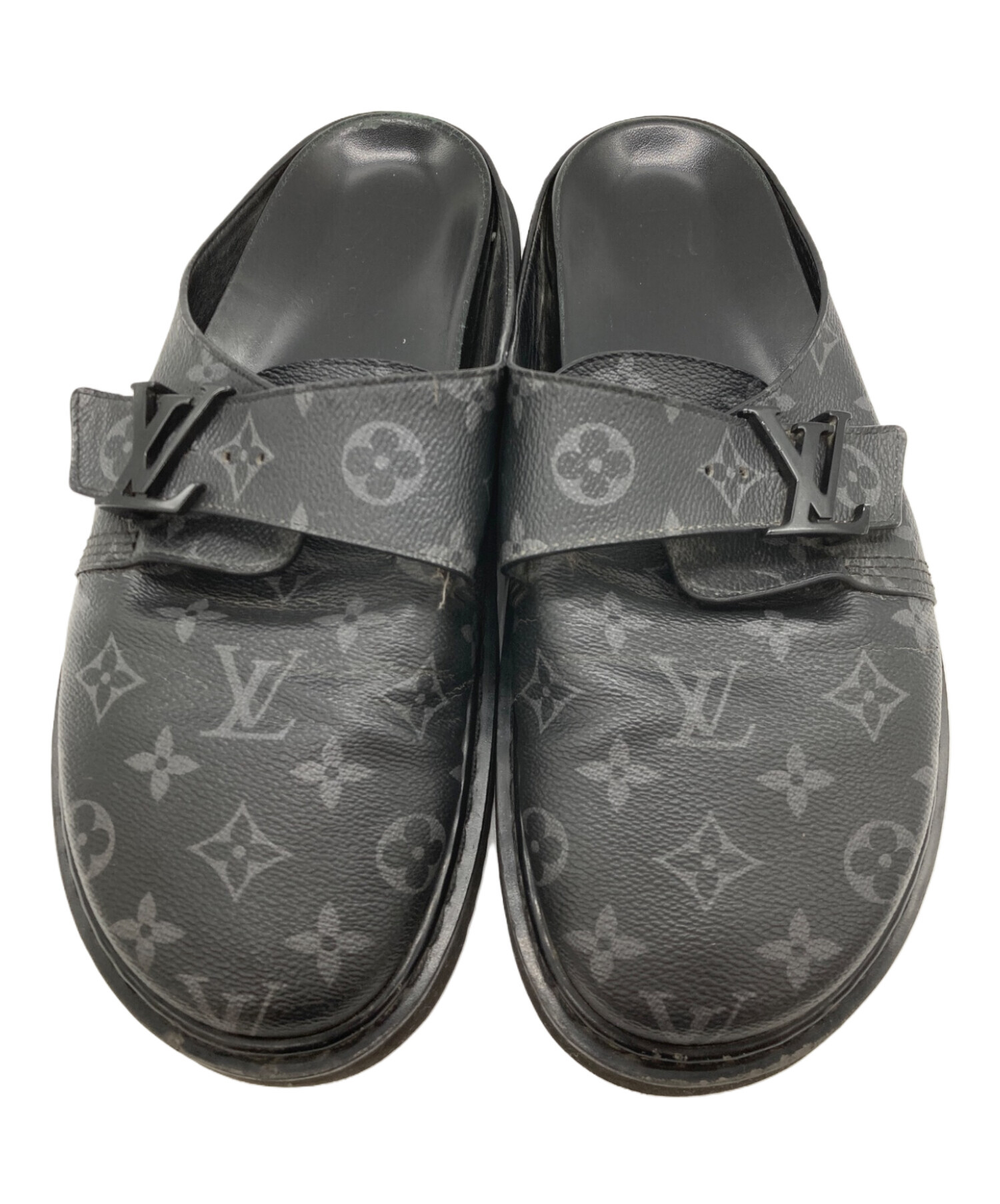 中古・古着通販】LOUIS VUITTON (ルイ ヴィトン) イージーライン・ミュール ブラック サイズ:SIZE 8｜ブランド・古着通販  トレファク公式【TREFAC FASHION】スマホサイト