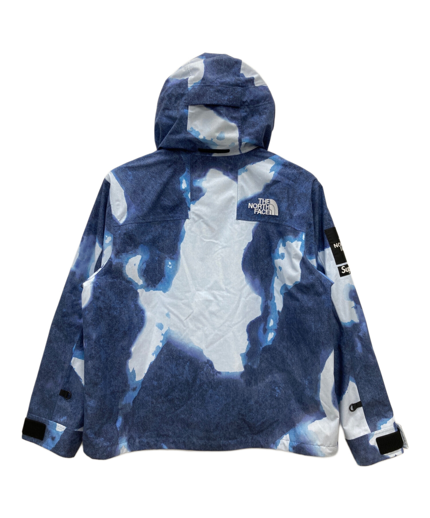 中古・古着通販】SUPREME (シュプリーム) THE NORTH FACE (ザ ノース フェイス) ブリーチドデニムマウンテンジャケット ブルー  サイズ:LG｜ブランド・古着通販 トレファク公式【TREFAC FASHION】スマホサイト