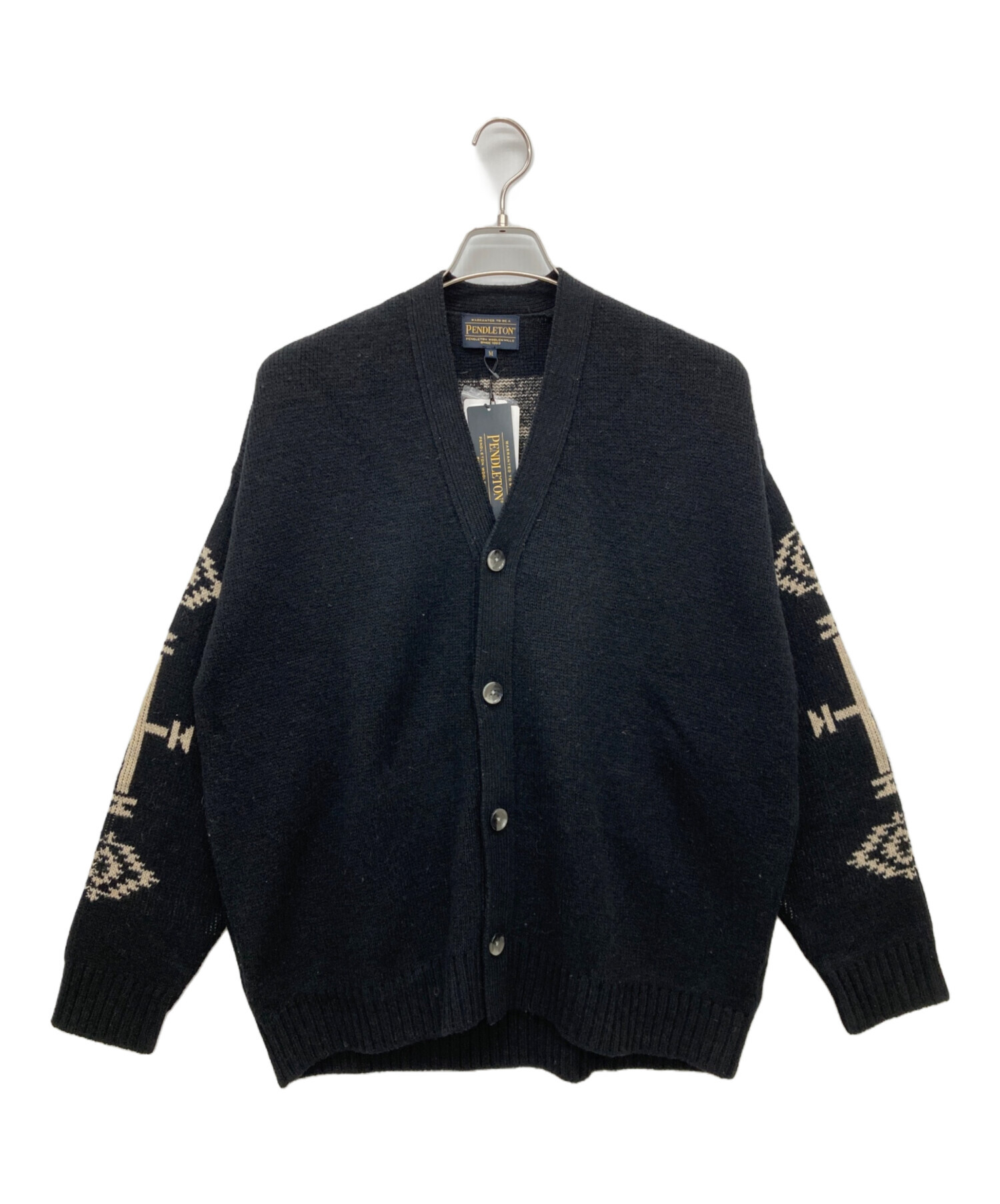 中古・古着通販】PENDLETON (ペンドルトン) ニットカーディガン ブラック サイズ:SIZE M 未使用品｜ブランド・古着通販  トレファク公式【TREFAC FASHION】スマホサイト