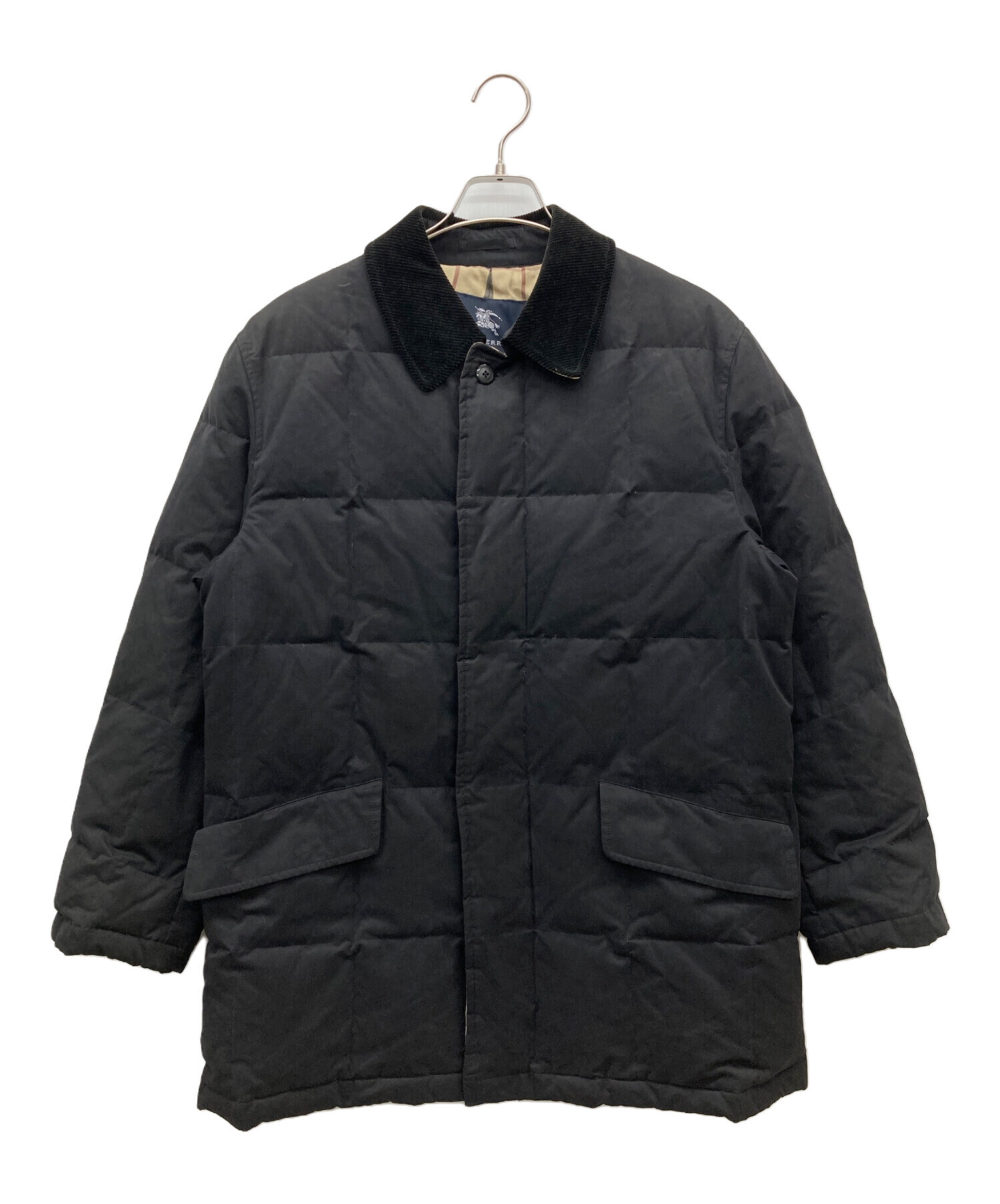 BURBERRY LONDON (バーバリーロンドン) キルティングダウンジャケット ブラック サイズ:SIZE M