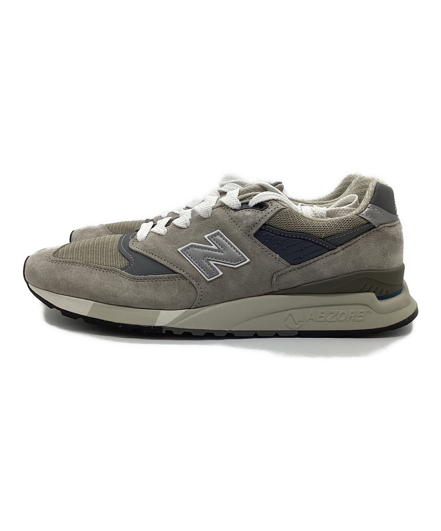 NEW BALANCE (ニューバランス) スニーカー グレー サイズ:30cm