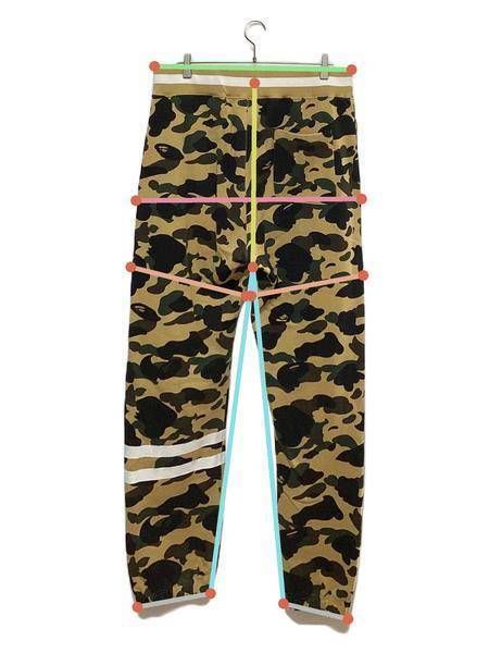 中古・古着通販】A BATHING APE (アベイシングエイプ) 1ST CAMO SWEAT PANTS ベージュ×カーキ  サイズ:XXL｜ブランド・古着通販 トレファク公式【TREFAC FASHION】スマホサイト