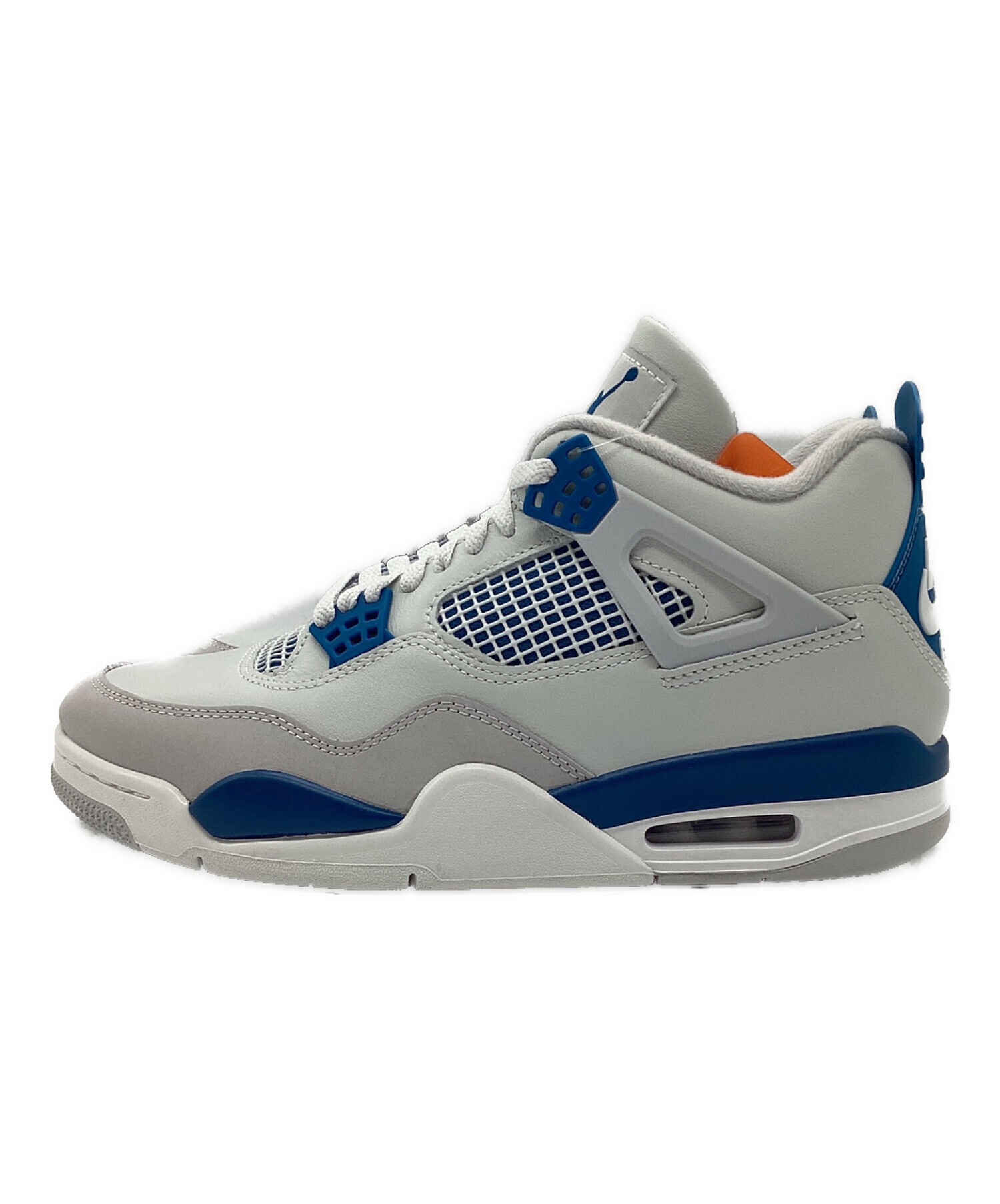 中古・古着通販】NIKE (ナイキ) エア ジョーダン 4レトロ(NIKE AIR JORDAN 4 retro) ホワイト×ブルー  サイズ:27.5cm 未使用品｜ブランド・古着通販 トレファク公式【TREFAC FASHION】スマホサイト