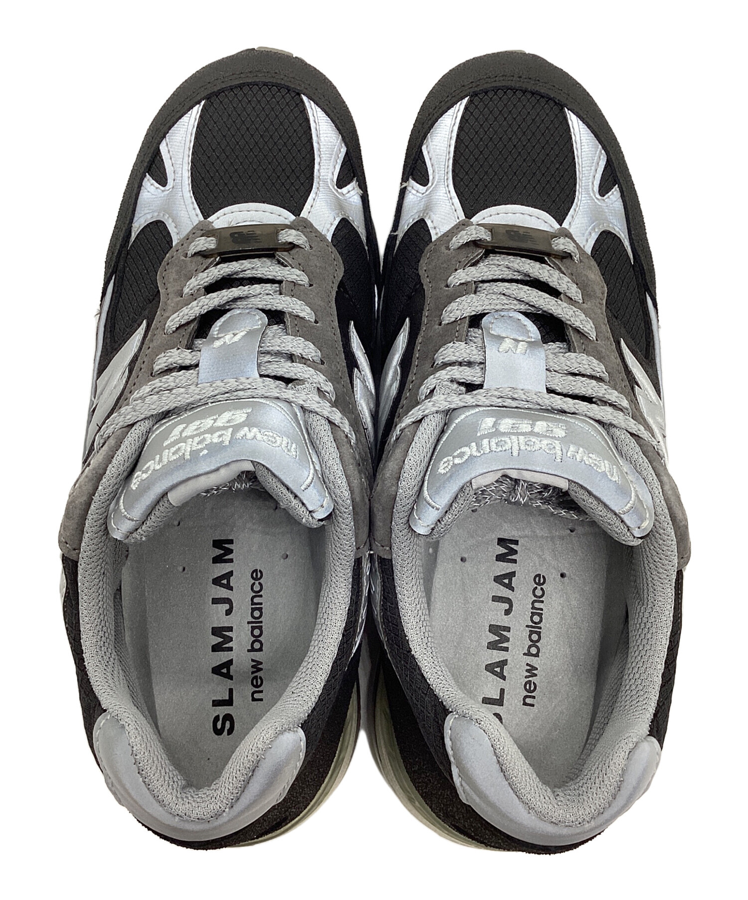 中古・古着通販】NEW BALANCE (ニューバランス) SLAM JAM (スラム ジャム) ローカットスニーカー ブラック×グレー  サイズ:25.5cm｜ブランド・古着通販 トレファク公式【TREFAC FASHION】スマホサイト