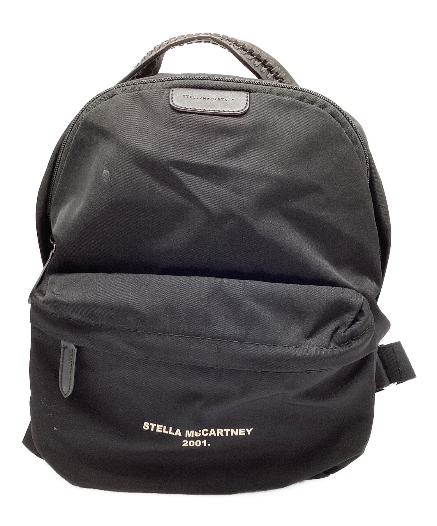 中古・古着通販】STELLA McCARTNEY (ステラマッカートニー) LOGO GO BACKPACK ブラック｜ブランド・古着通販  トレファク公式【TREFAC FASHION】スマホサイト