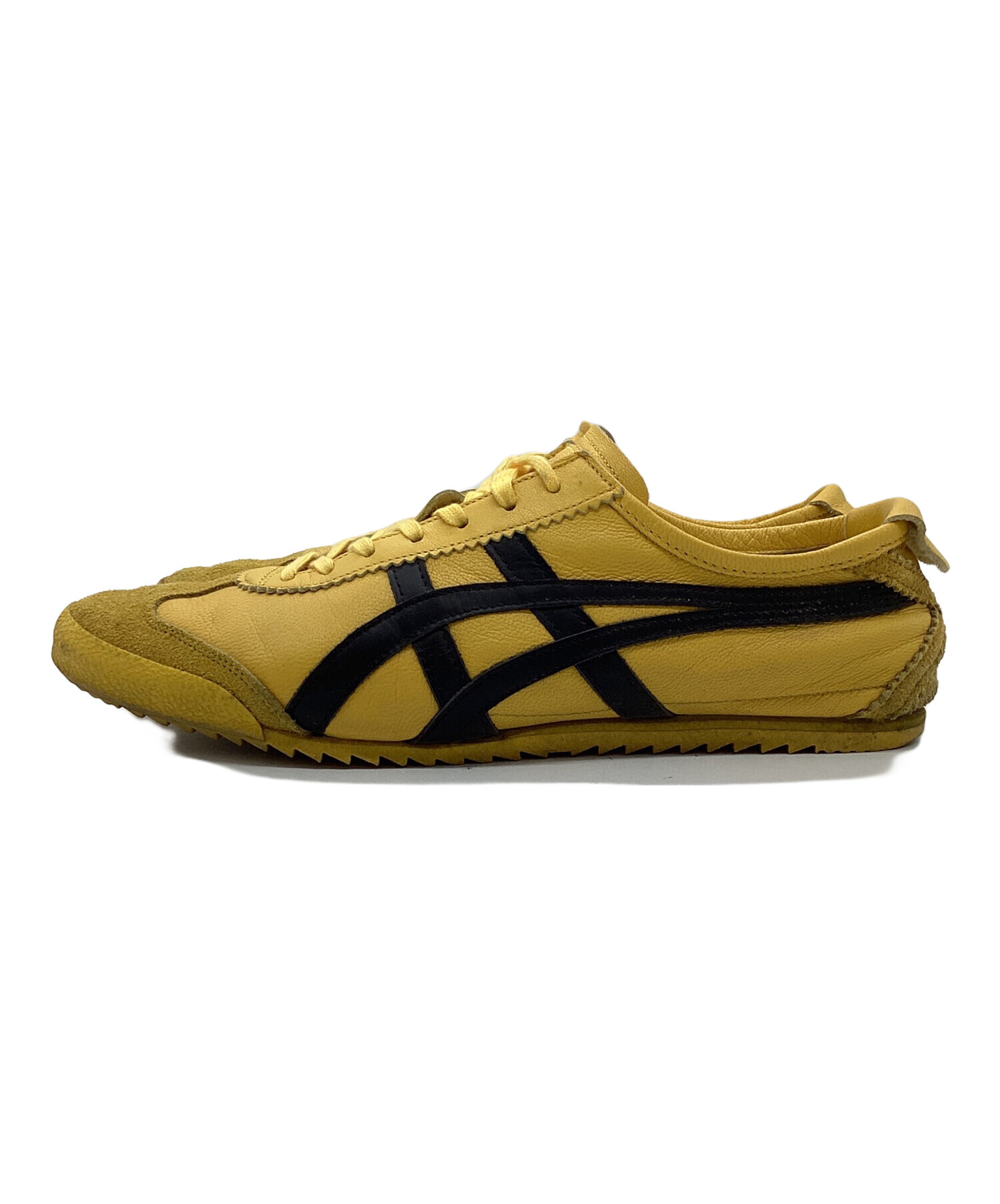 中古・古着通販】Onitsuka Tiger (オニツカタイガー) MEXICO 66 DELUXE イエロー×ブラック  サイズ:26.5｜ブランド・古着通販 トレファク公式【TREFAC FASHION】スマホサイト