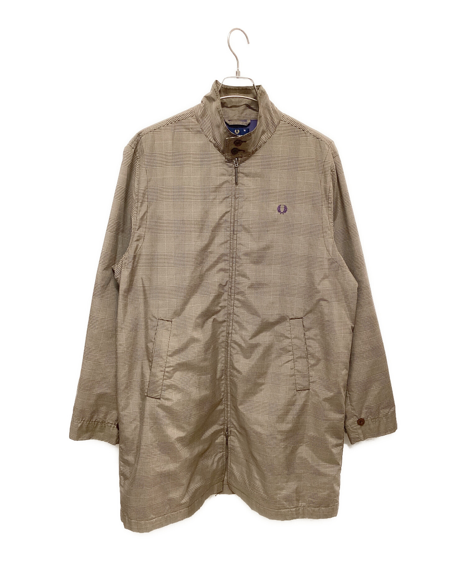 中古・古着通販】FRED PERRY (フレッドペリー) スタンドカラーコート ベージュ サイズ:Ⅿ｜ブランド・古着通販 トレファク公式【TREFAC  FASHION】スマホサイト