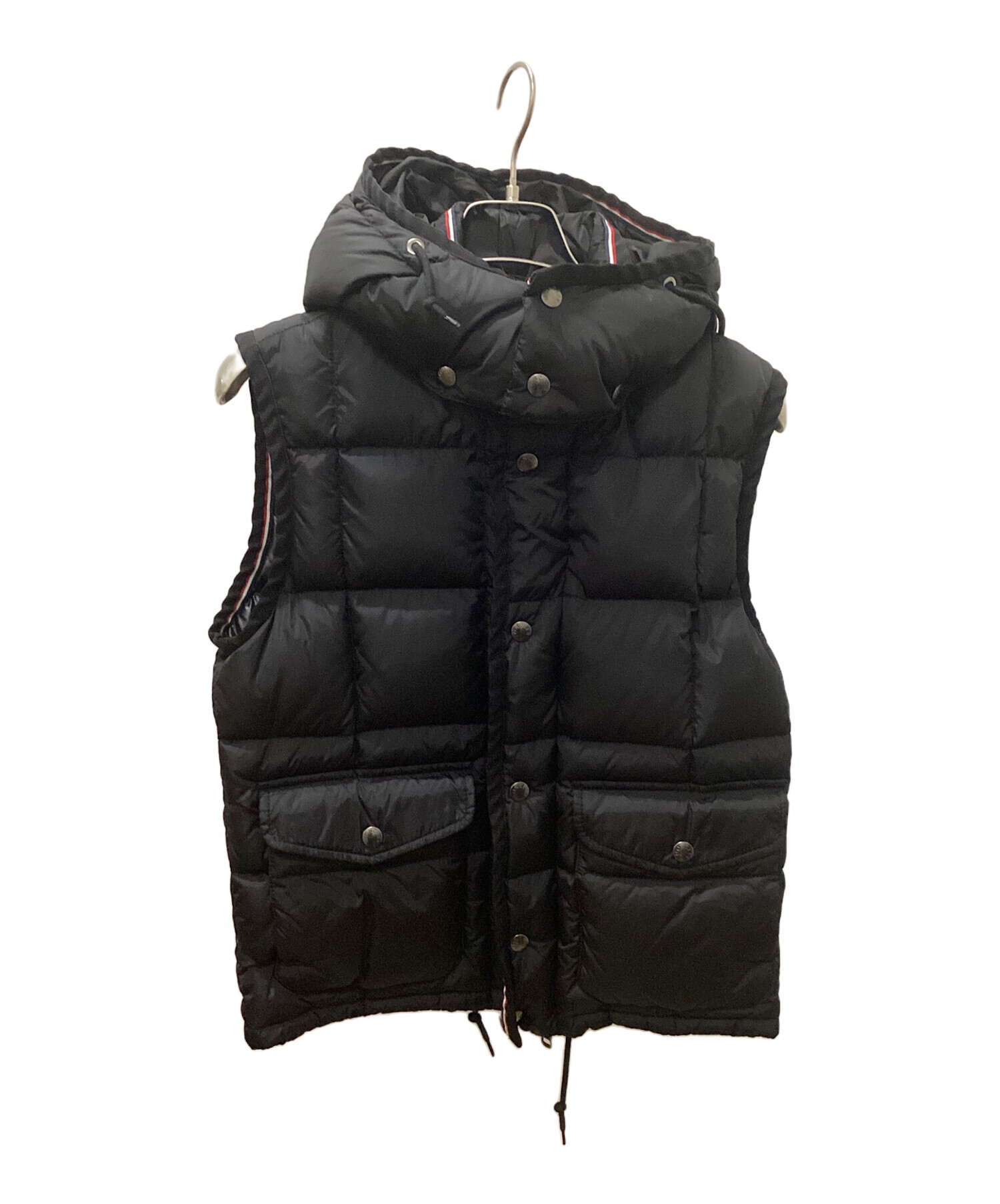 中古・古着通販】MONCLER (モンクレール) ダウンベスト ブラック｜ブランド・古着通販 トレファク公式【TREFAC FASHION】スマホサイト