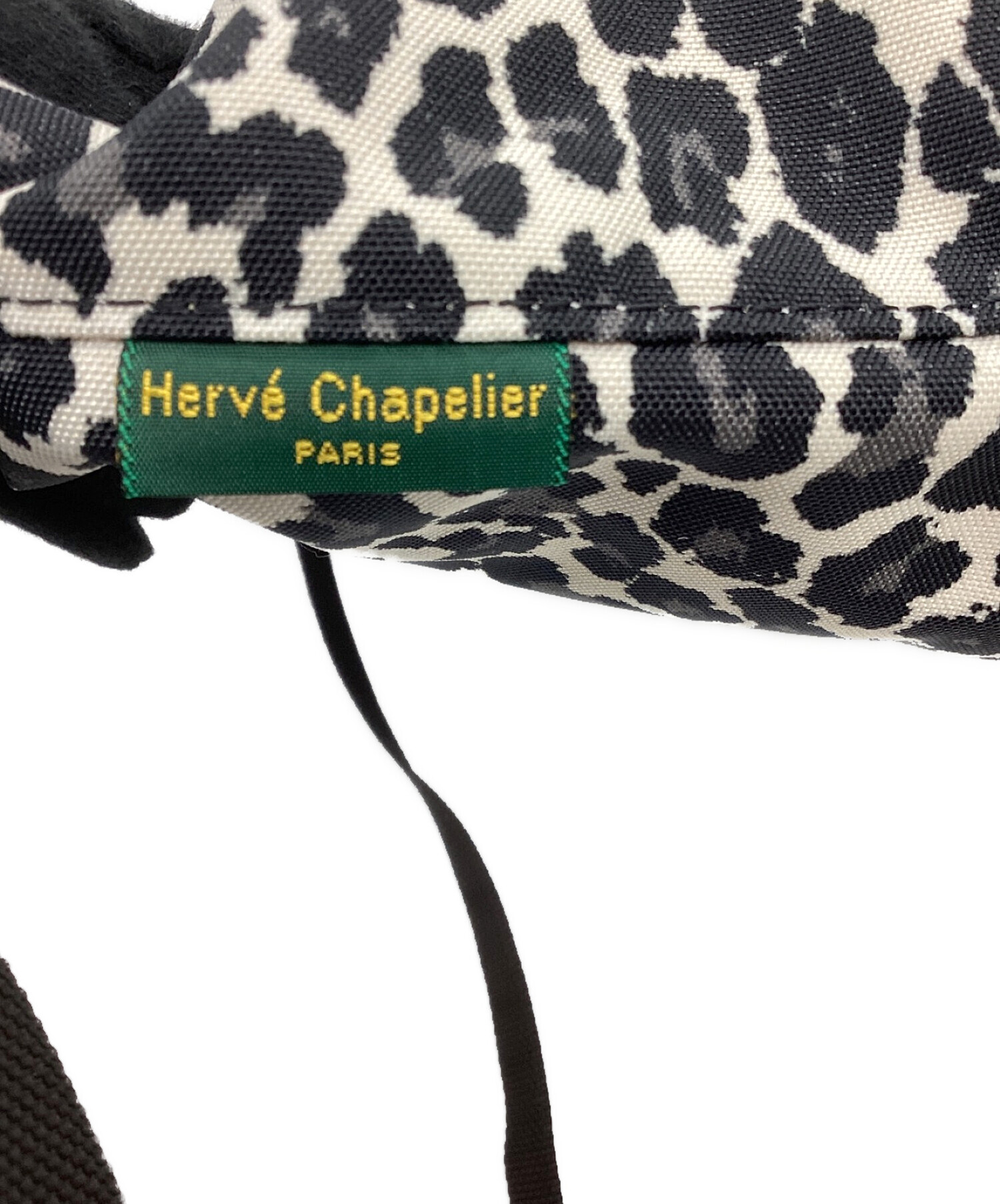 中古・古着通販】Herve Chapelier (エルベシャプリエ) 別注ビッグポシェット ベージュ×ブラック 未使用品｜ブランド・古着通販  トレファク公式【TREFAC FASHION】スマホサイト