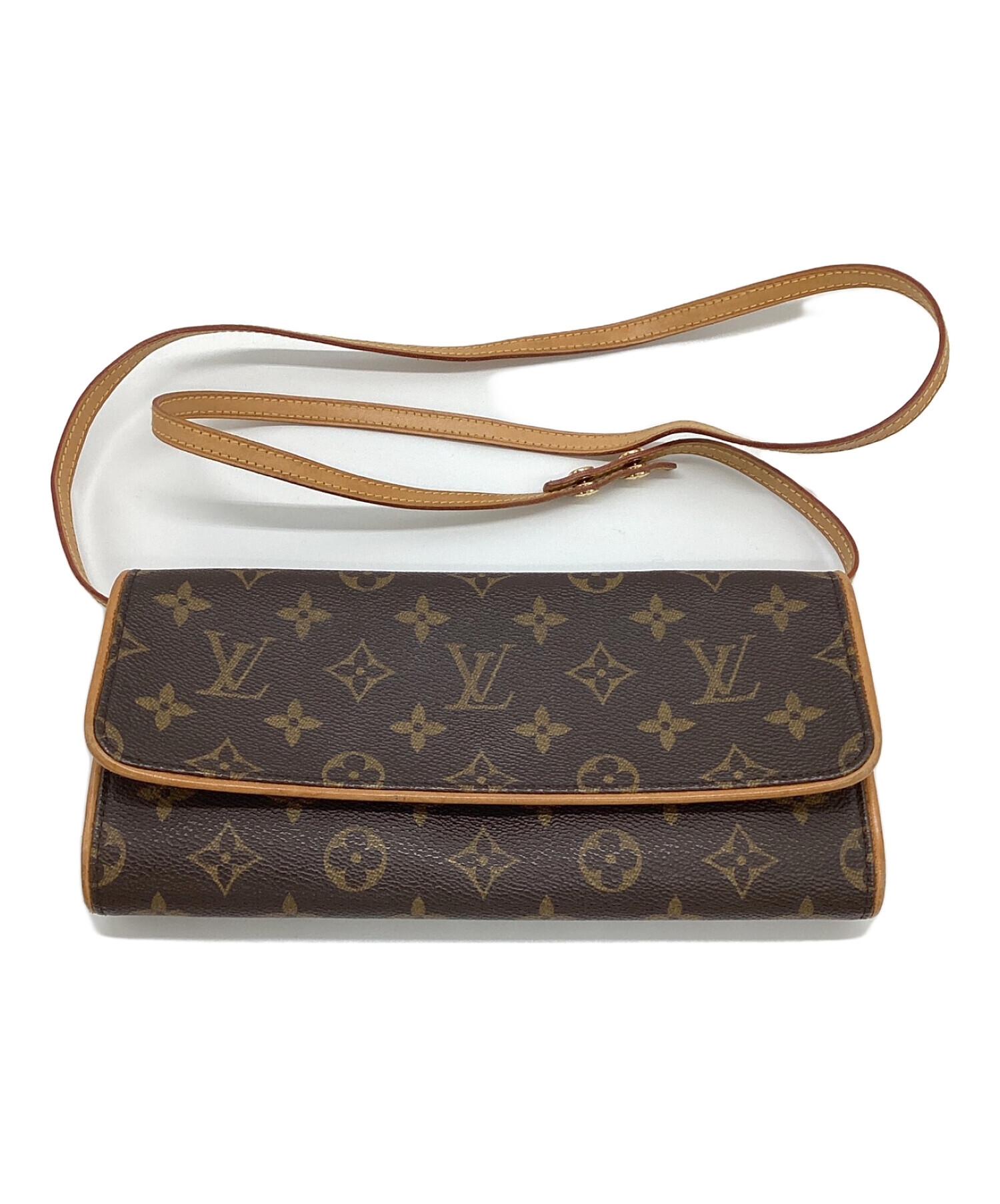 中古・古着通販】LOUIS VUITTON (ルイ ヴィトン) ポシェットツインGM ブラウン｜ブランド・古着通販 トレファク公式【TREFAC  FASHION】スマホサイト