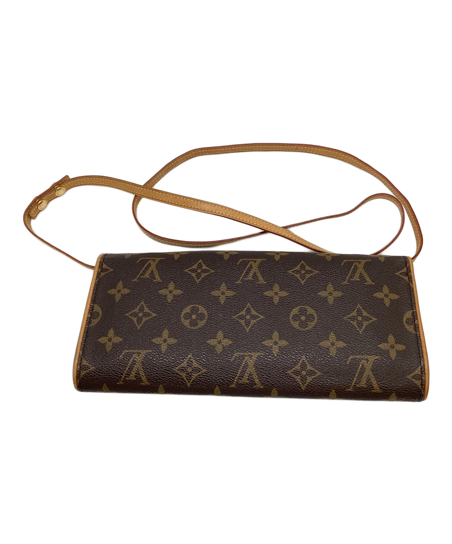 LOUIS VUITTON ルイヴィトン ポシェット・ツインGM M51852 モノグラム ゴールド金具 ショルダーバッグ メンズ レディース ギフト  プレゼント包装可新居浜店 メッセンジャーバッグ | wonderb.ricardopadovan.com