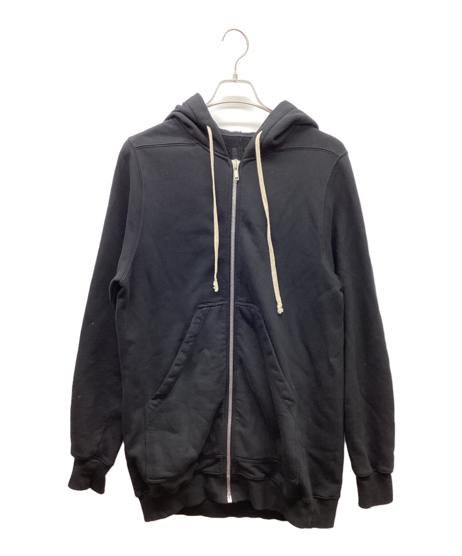 中古・古着通販】RICK OWENS DRKSHDW (リックオウエンス ダークシャドウ) ジップパーカー ブラック サイズ:9｜ブランド・古着通販  トレファク公式【TREFAC FASHION】スマホサイト