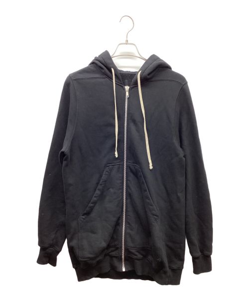 【中古・古着通販】RICK OWENS DRKSHDW (リックオウエンス ダークシャドウ) ジップパーカー ブラック サイズ:9｜ブランド・古着通販  トレファク公式【TREFAC FASHION】スマホサイト