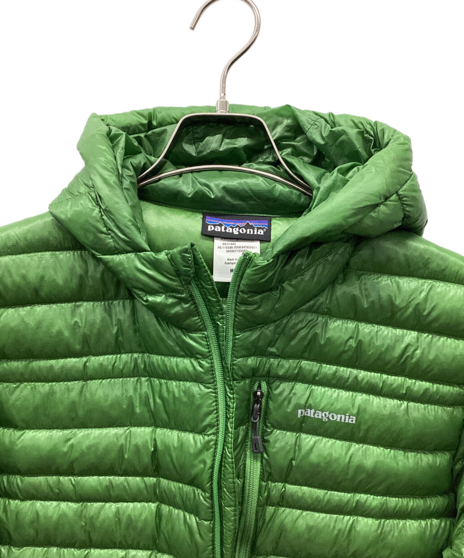 中古・古着通販】Patagonia (パタゴニア) ウルトラライトダウンフーディ グリーン サイズ:S｜ブランド・古着通販  トレファク公式【TREFAC FASHION】スマホサイト