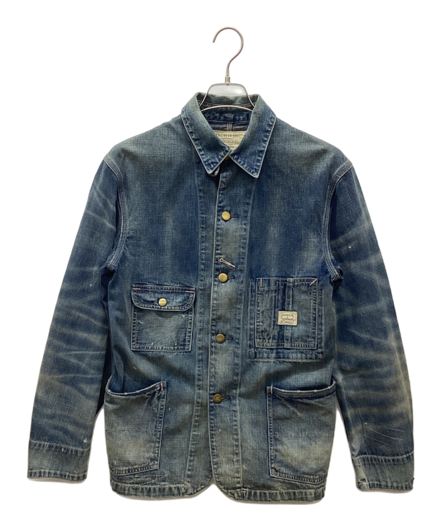 中古・古着通販】RRL (ダブルアールエル) エンジニアコート ブルー サイズ:S｜ブランド・古着通販 トレファク公式【TREFAC  FASHION】スマホサイト