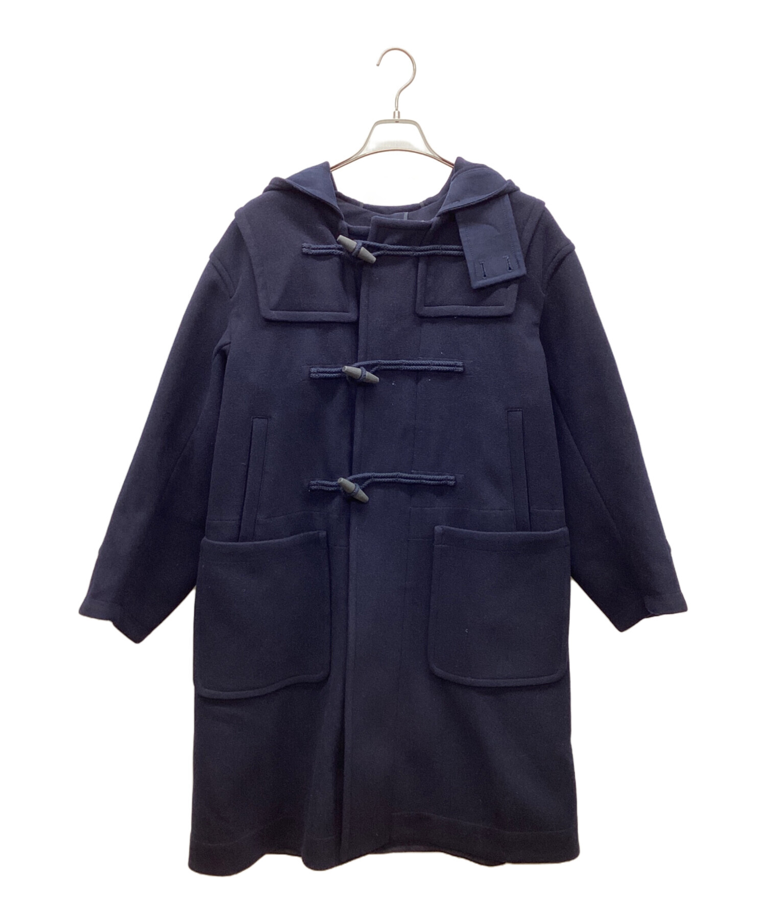 中古・古着通販】+J (プラスジェイ) JIL SANDER (ジルサンダー) ウールオーバーサイズダッフルコート ネイビー  サイズ:S｜ブランド・古着通販 トレファク公式【TREFAC FASHION】スマホサイト