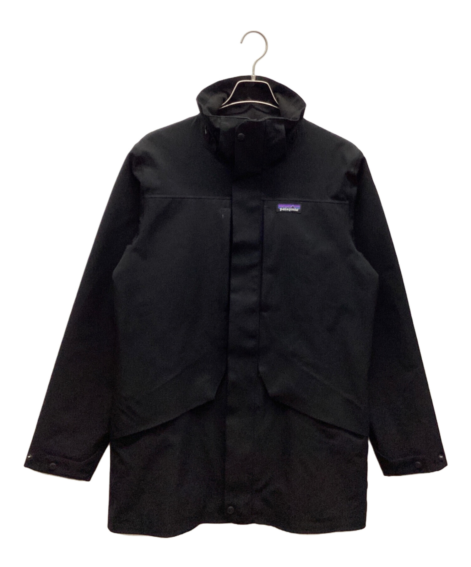 中古・古着通販】Patagonia (パタゴニア) マウンテンパーカー ブラック サイズ:S｜ブランド・古着通販 トレファク公式【TREFAC  FASHION】スマホサイト