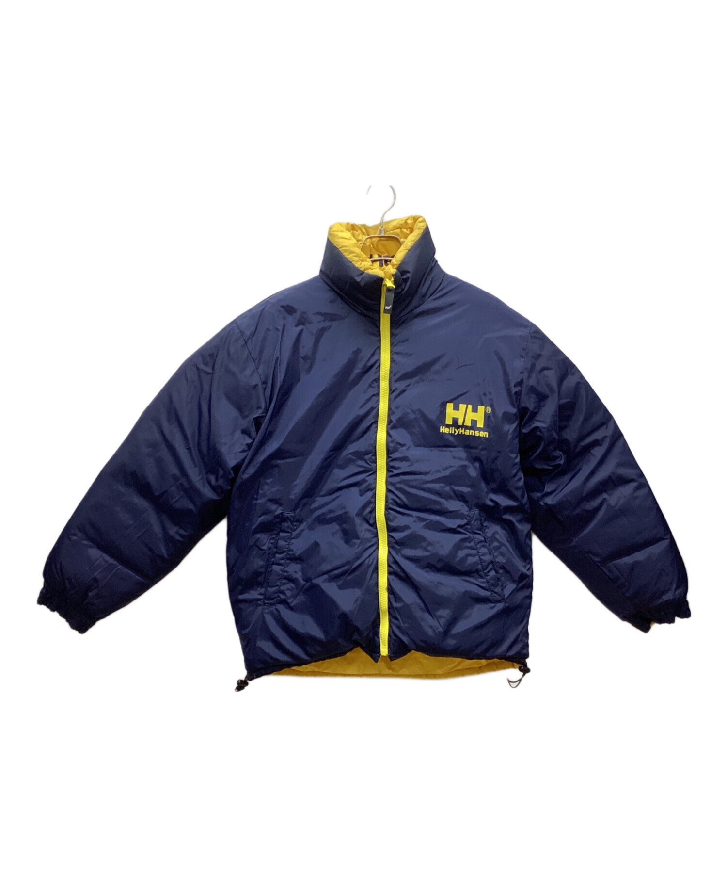 中古・古着通販】HELLY HANSEN (ヘリーハンセン) リバーシブル中綿ジャケット ネイビー×イエロー サイズ:Free｜ブランド・古着通販  トレファク公式【TREFAC FASHION】スマホサイト