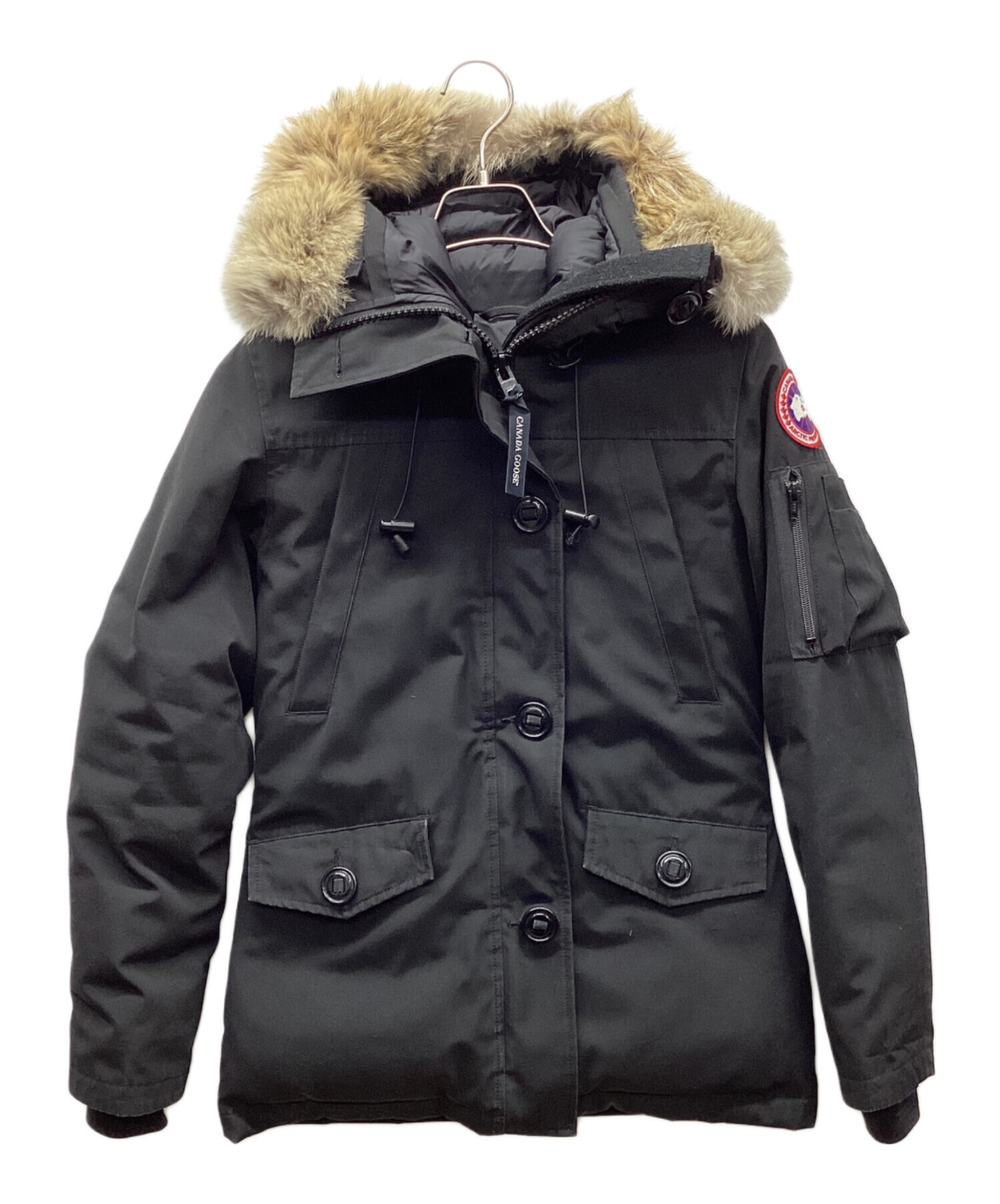 中古・古着通販】CANADA GOOSE (カナダグース) Montebello Parka ブラック サイズ:XS｜ブランド・古着通販  トレファク公式【TREFAC FASHION】スマホサイト