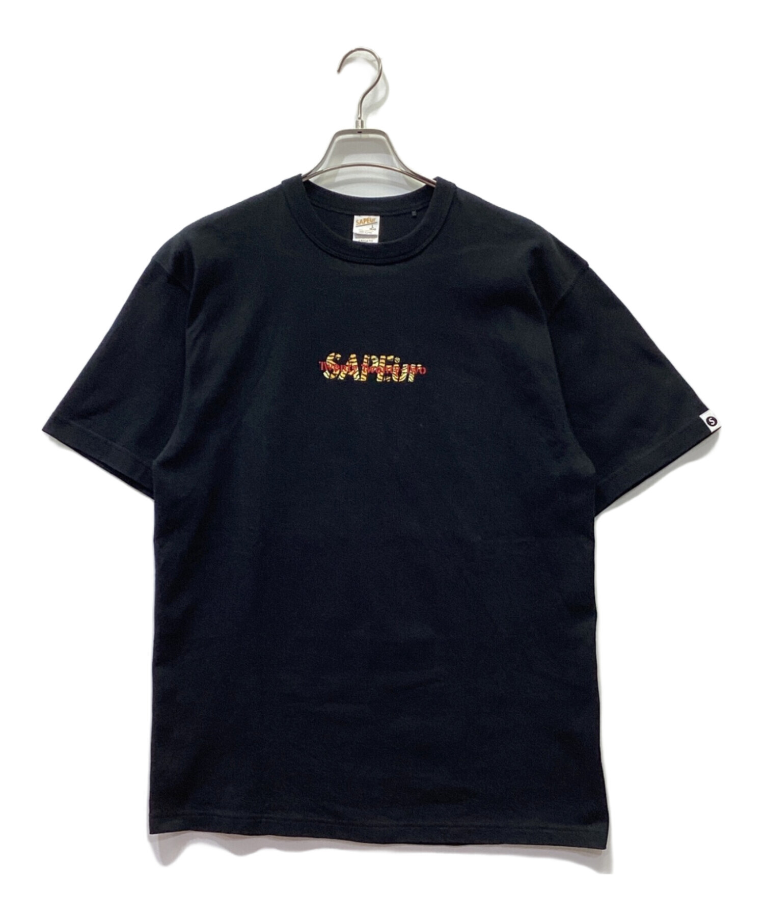 中古・古着通販】SAPEur (サプール) 半袖Tシャツ ブラック サイズ:Ⅼ｜ブランド・古着通販 トレファク公式【TREFAC  FASHION】スマホサイト