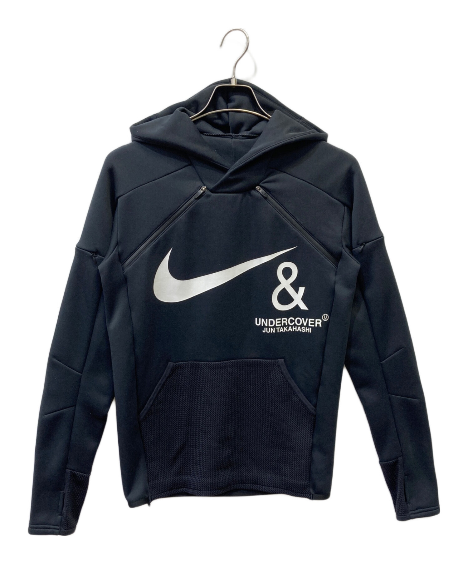 中古・古着通販】NIKE × UNDERCOVER (ナイキ × アンダーカバー) プルオーバーパーカー ブラック サイズ:XS｜ブランド・古着通販  トレファク公式【TREFAC FASHION】スマホサイト