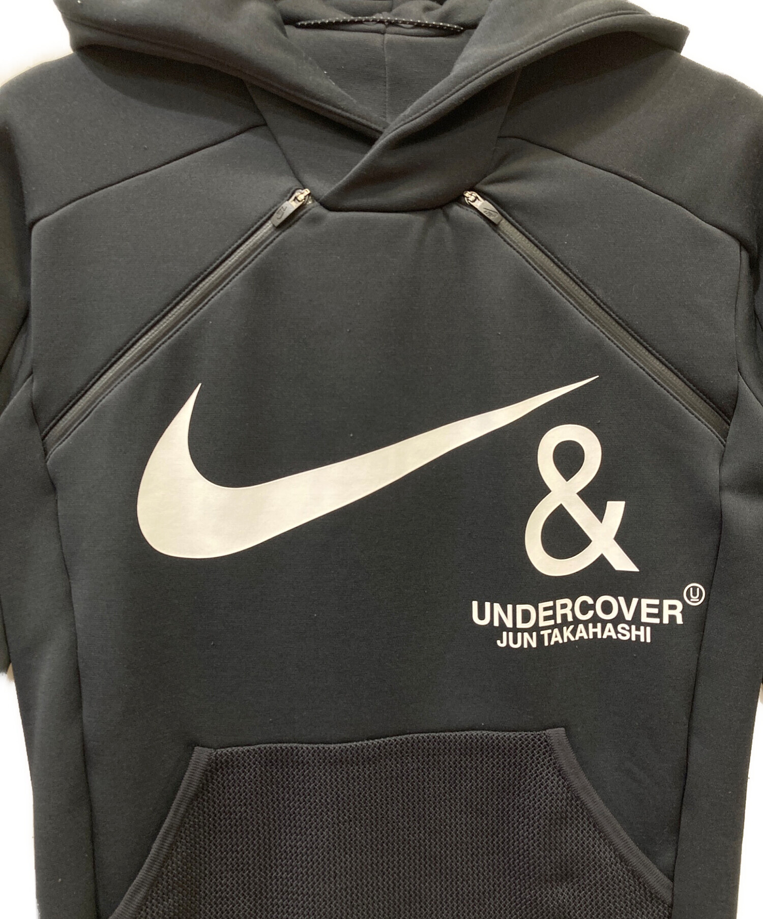 中古・古着通販】NIKE × UNDERCOVER (ナイキ × アンダーカバー) プルオーバーパーカー ブラック サイズ:XS｜ブランド・古着通販  トレファク公式【TREFAC FASHION】スマホサイト