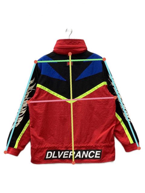 中古・古着通販】DIESEL (ディーゼル) ナイロンジャケット レッド×ブラック サイズ:S｜ブランド・古着通販 トレファク公式【TREFAC  FASHION】スマホサイト