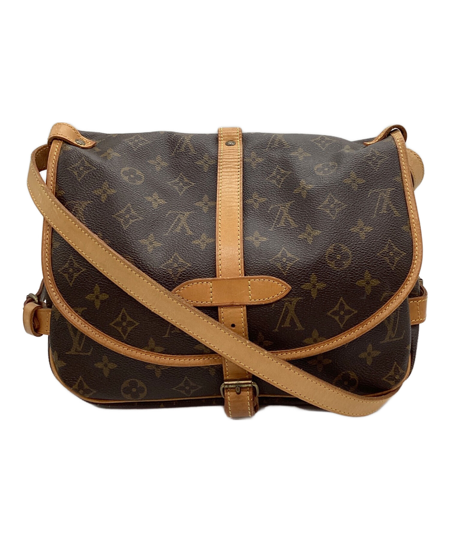 中古・古着通販】LOUIS VUITTON (ルイ ヴィトン) ショルダーバッグ ブラウン サイズ:30｜ブランド・古着通販  トレファク公式【TREFAC FASHION】スマホサイト