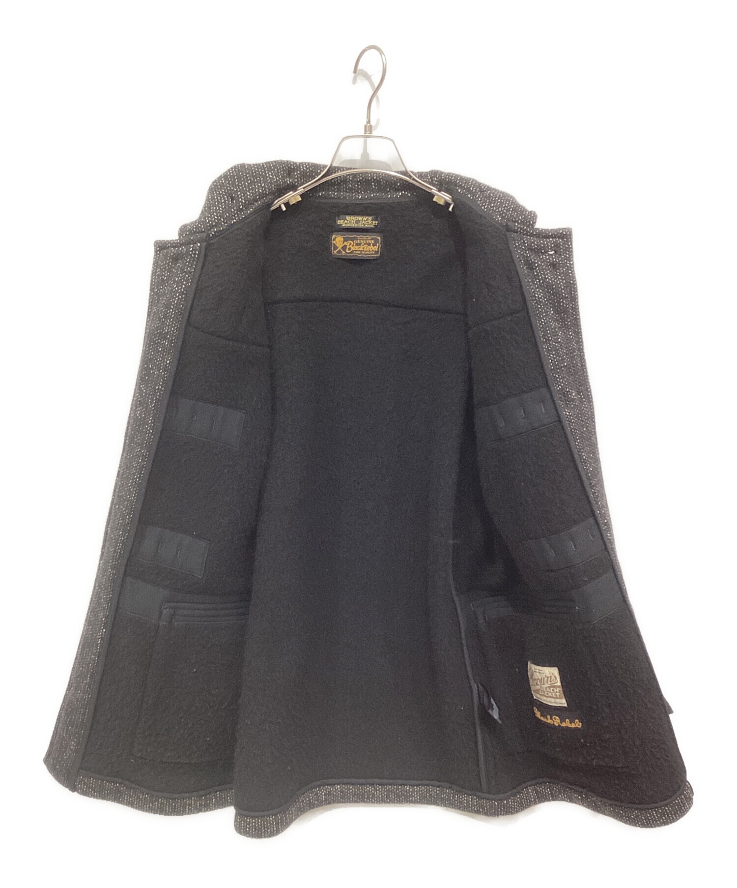 中古・古着通販】BROWN'S BEACH JACKET (ブラウンズビーチジャケット) RUDE GALLERY BLACK REBEL (ルードギャラリー  ブラックレーベル) ダッフルコート グレー サイズ:M｜ブランド・古着通販 トレファク公式【TREFAC FASHION】スマホサイト