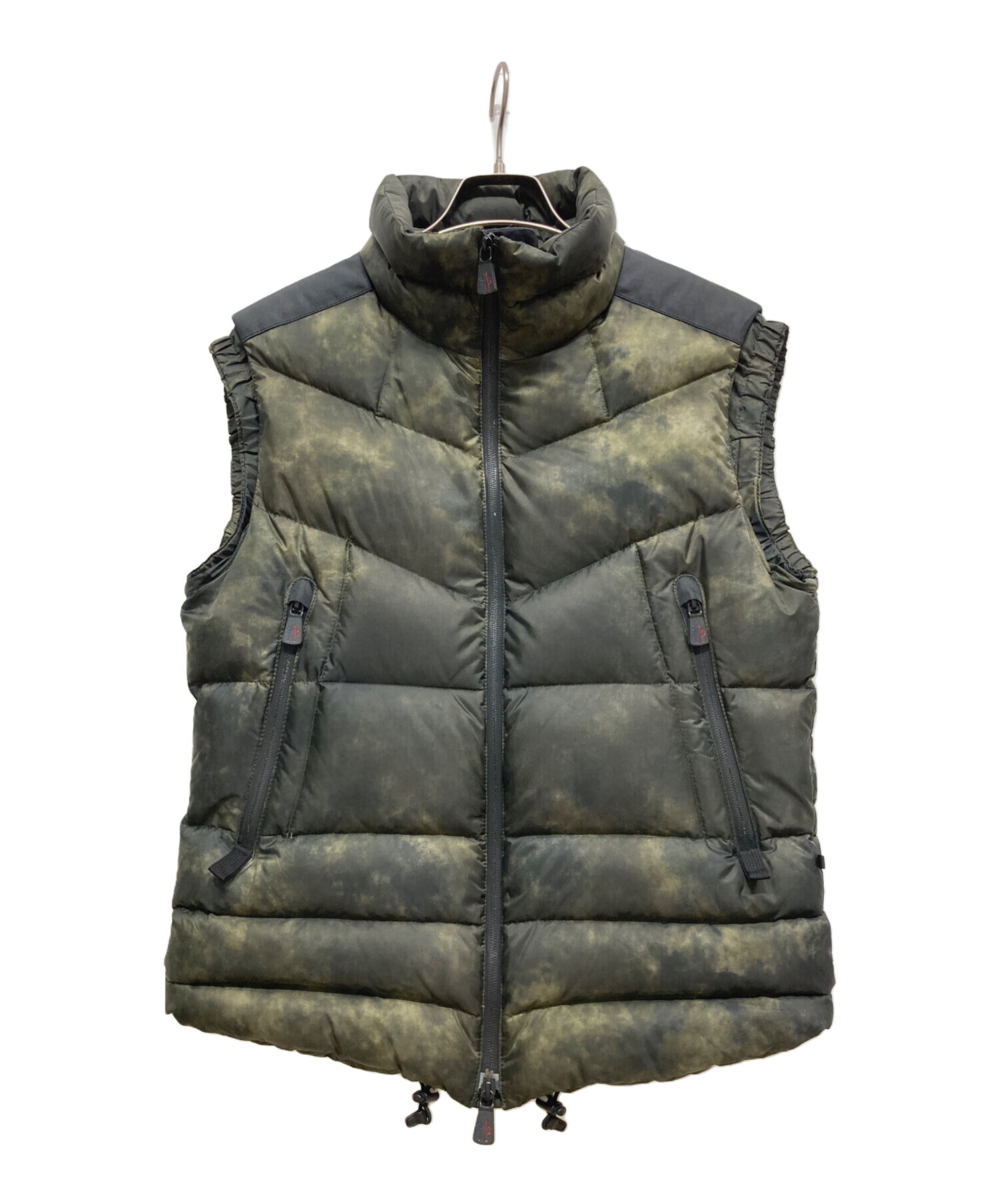 中古・古着通販】MONCLER (モンクレール) ダウンベスト オリーブ サイズ:1｜ブランド・古着通販 トレファク公式【TREFAC  FASHION】スマホサイト