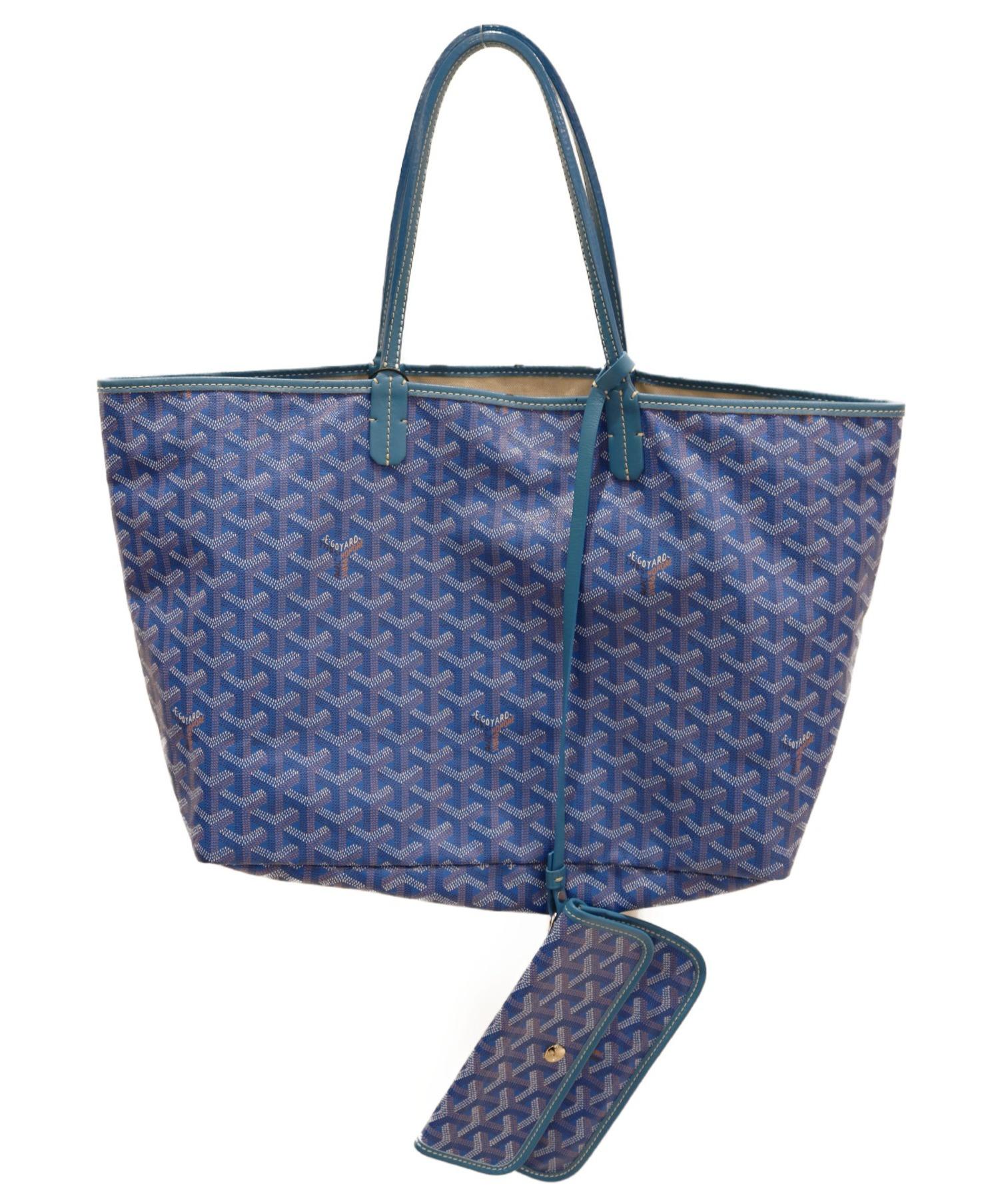 中古・古着通販】GOYARD (ゴヤール) サンルイPM ブルー サイズ:サンルイPM｜ブランド・古着通販 トレファク公式【TREFAC  FASHION】スマホサイト